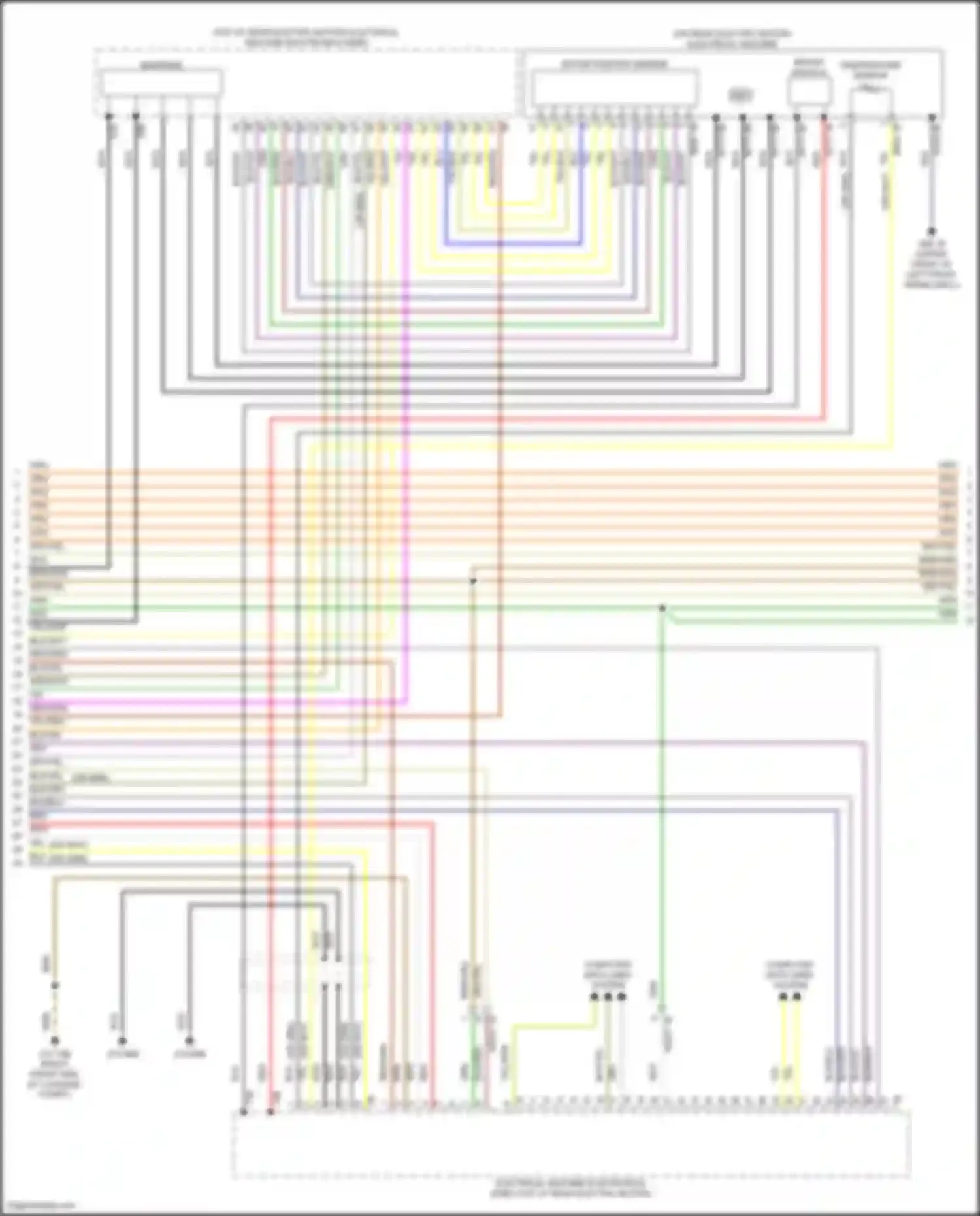 i5 BMW G60 (2023-2024): Wiring diagram engine performance electric (4 of 14)