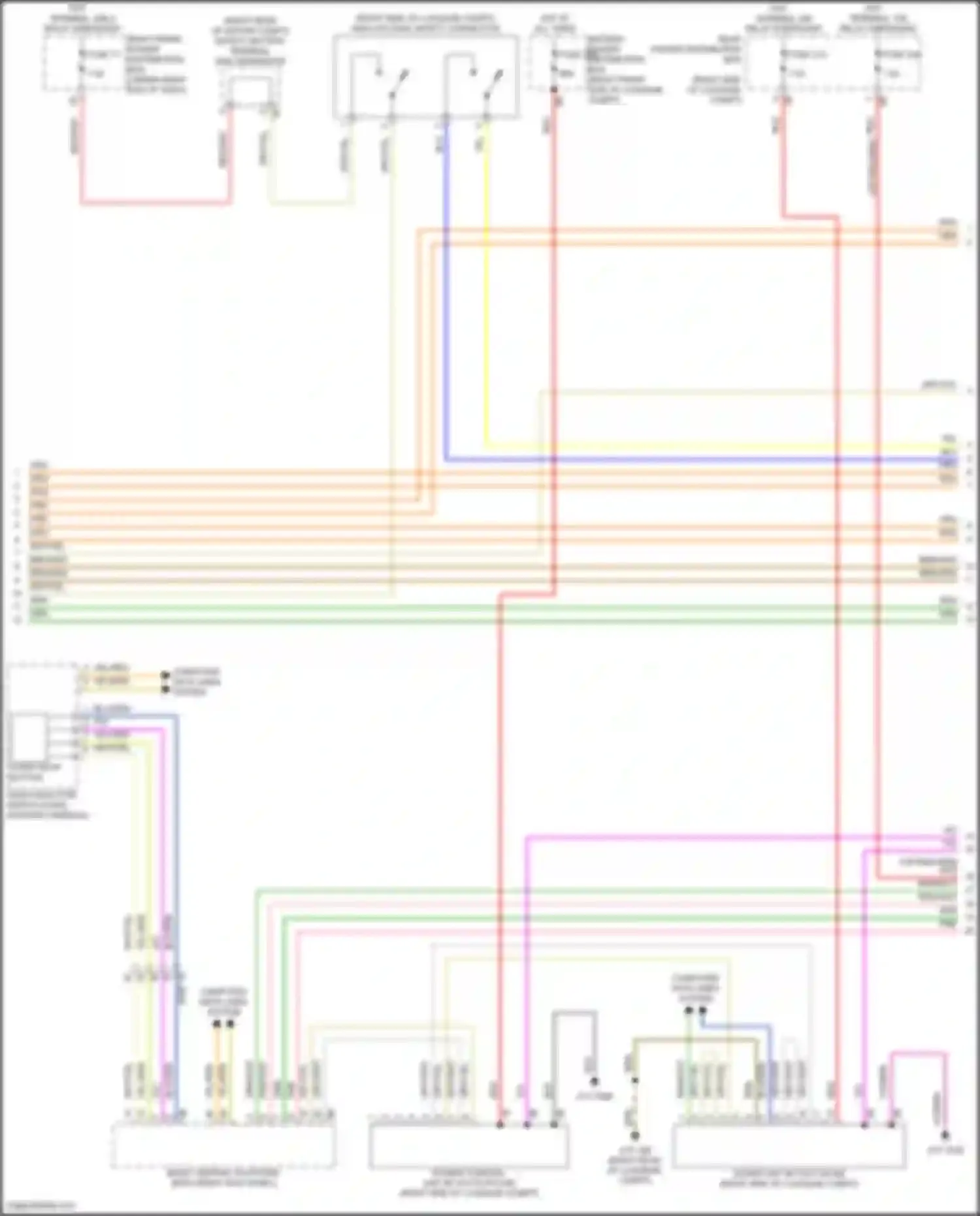 i5 BMW G60 (2023-2024): Wiring diagram engine performance electric (5 of 14)