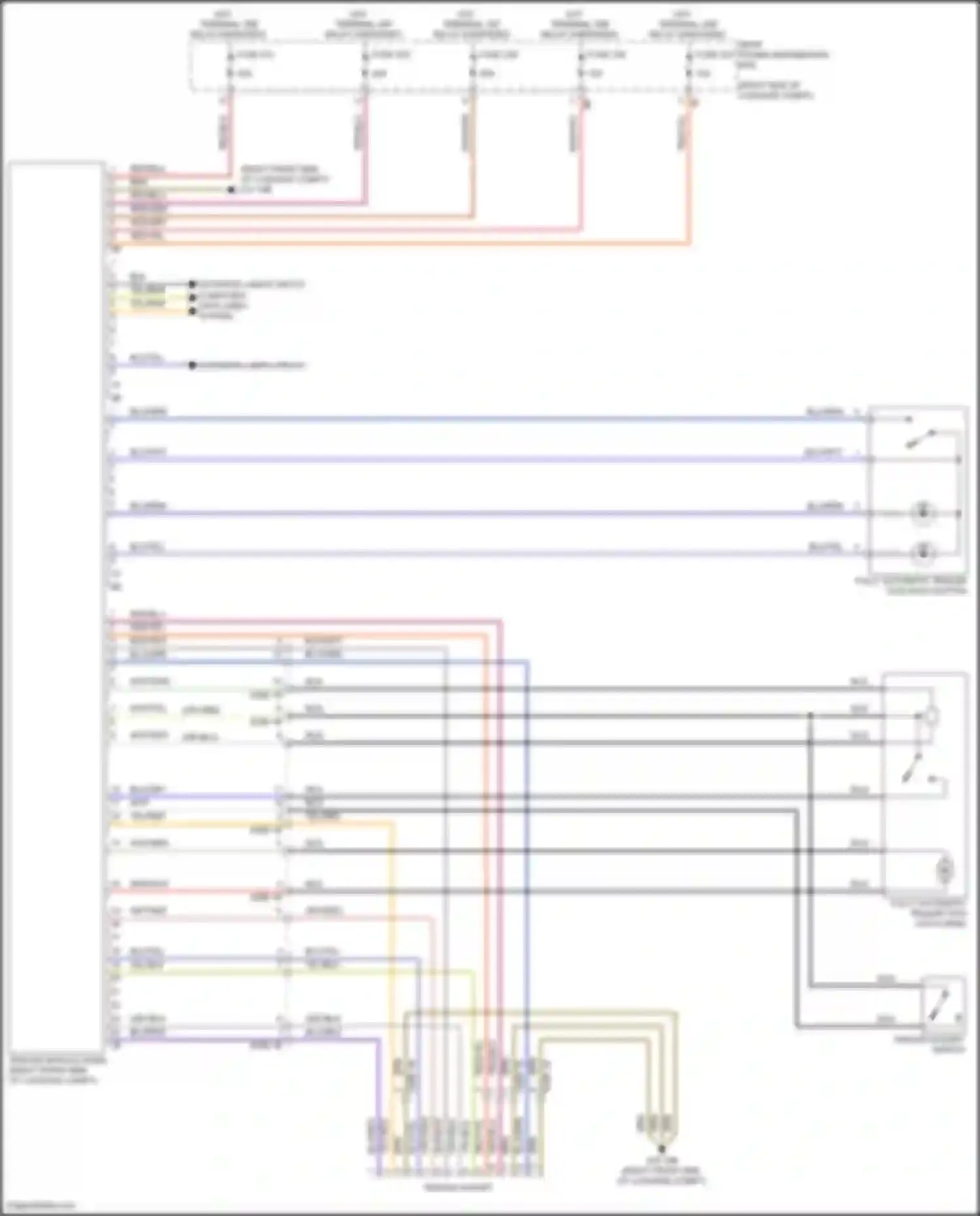 i5 BMW G60 (2023-2024): Trailer tow circuit