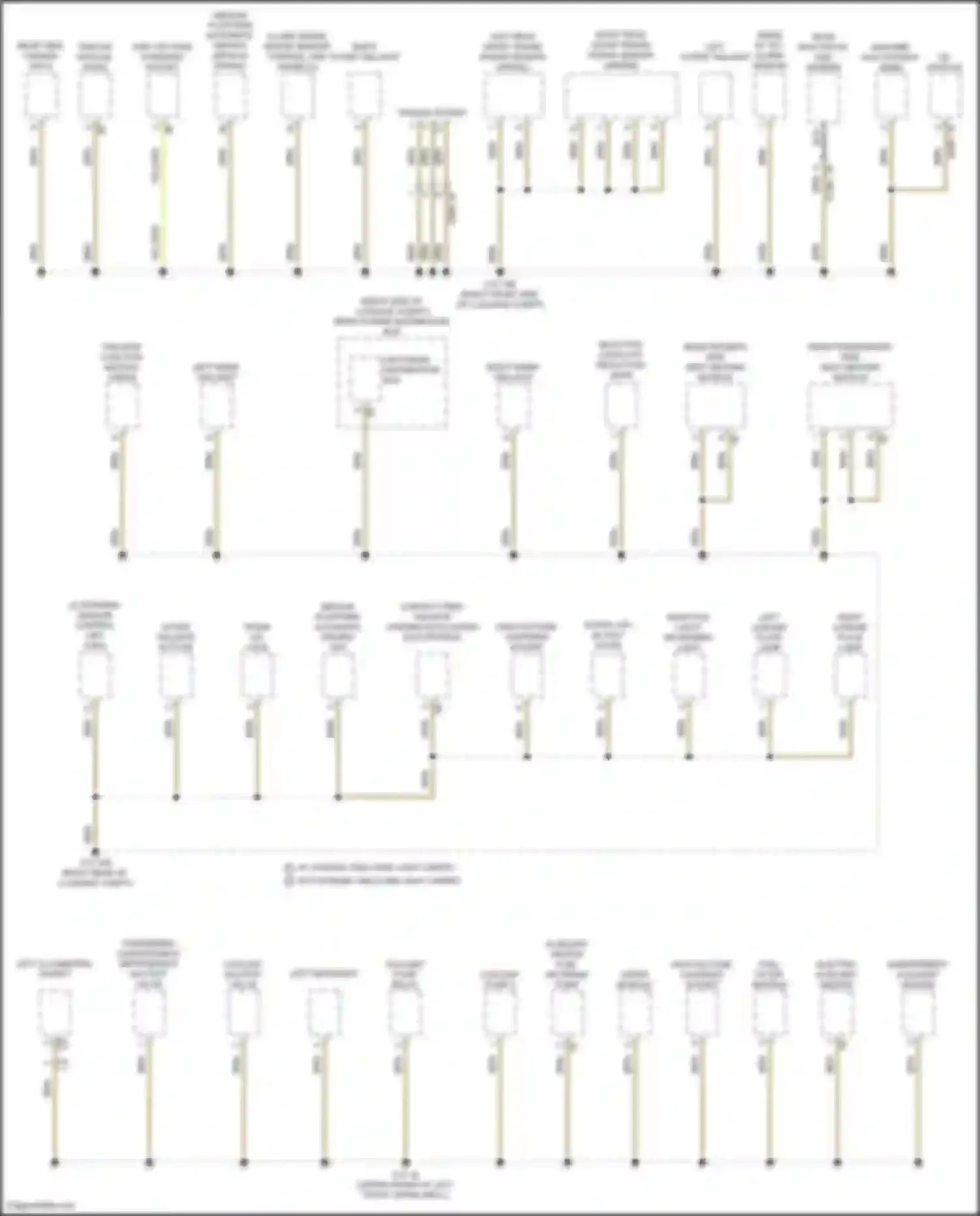i5 BMW G60 (2023-2024): Ground distribution circuit (1 of 6)