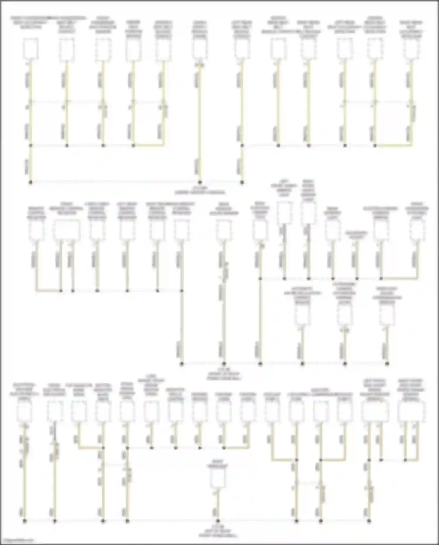 i5 BMW G60 (2023-2024): Ground distribution circuit (2 of 6)