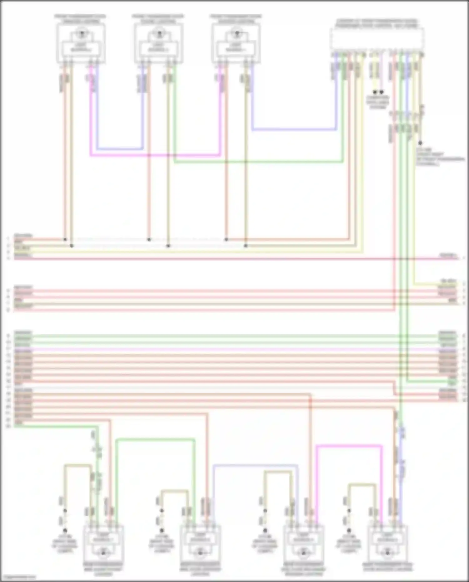 i5 BMW G60 (2023-2024): Courtesy lamps circuit, w/ high version (3 of 6)
