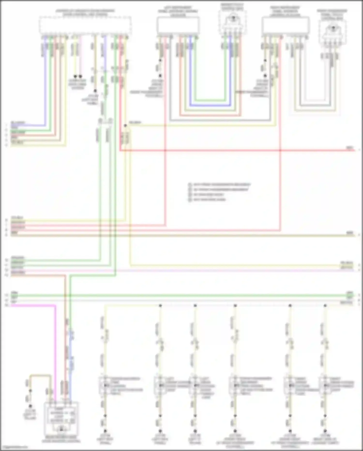 i5 BMW G60 (2023-2024): Courtesy lamps circuit, w/ high version (5 of 6)