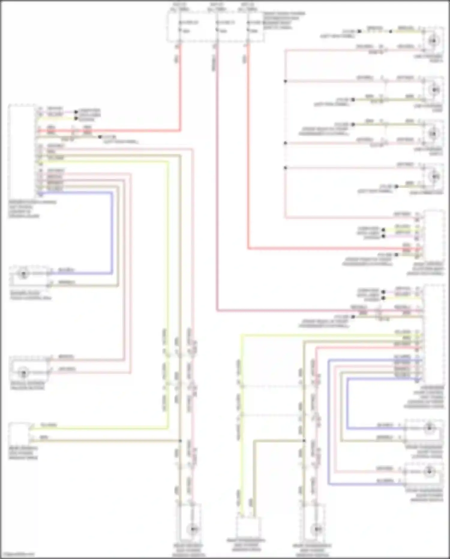 i5 BMW G60 (2023-2024): Instrument illumination circuit