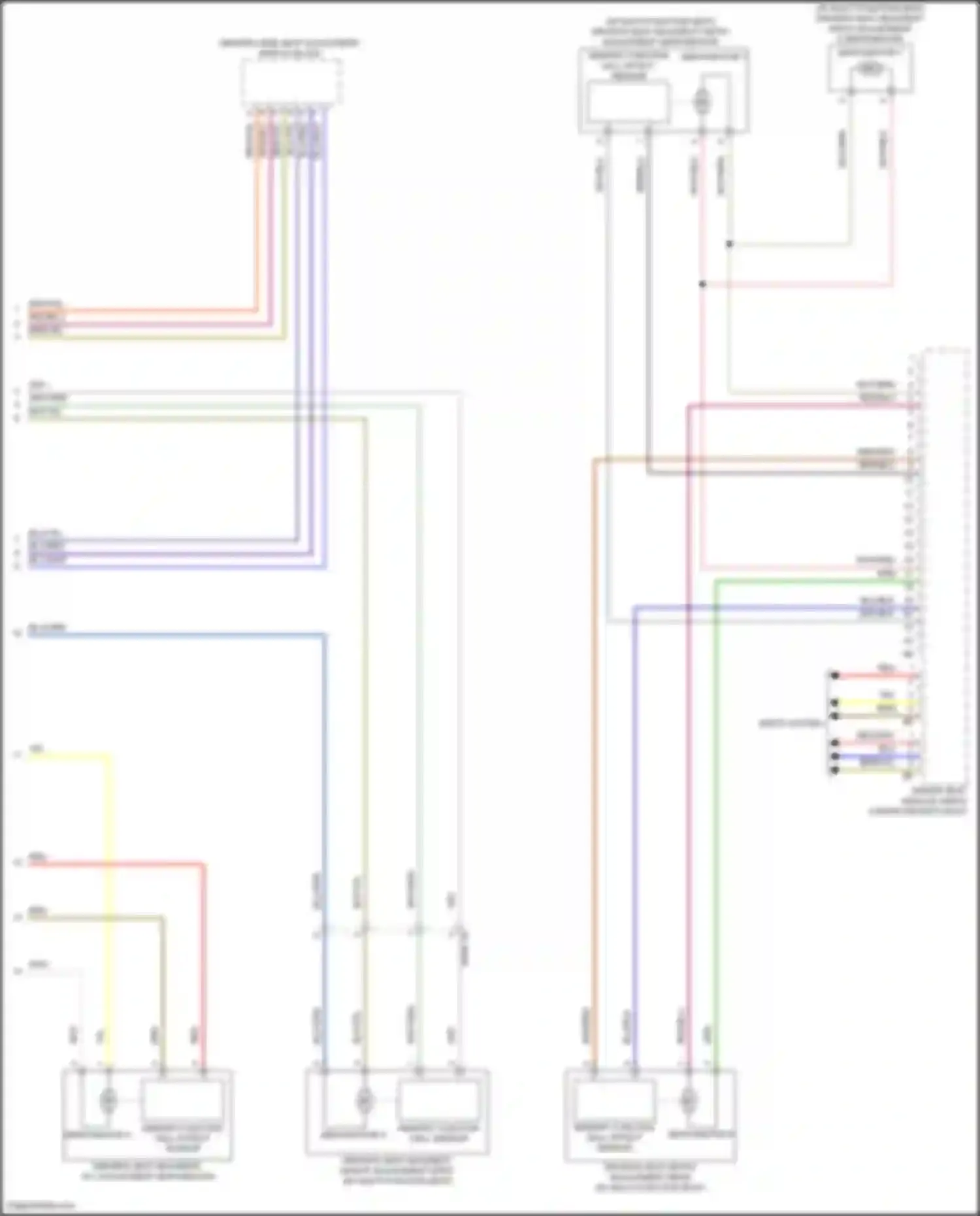 i5 BMW G60 (2023-2024): Driver"s memory seat circuit (2 of 2)