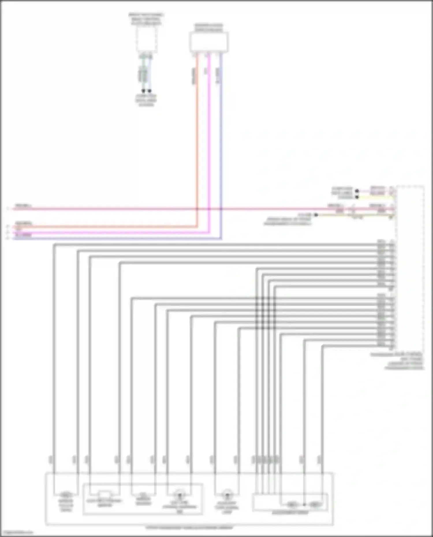 i5 BMW G60 (2023-2024): Memory mirrors circuit (2 of 2)