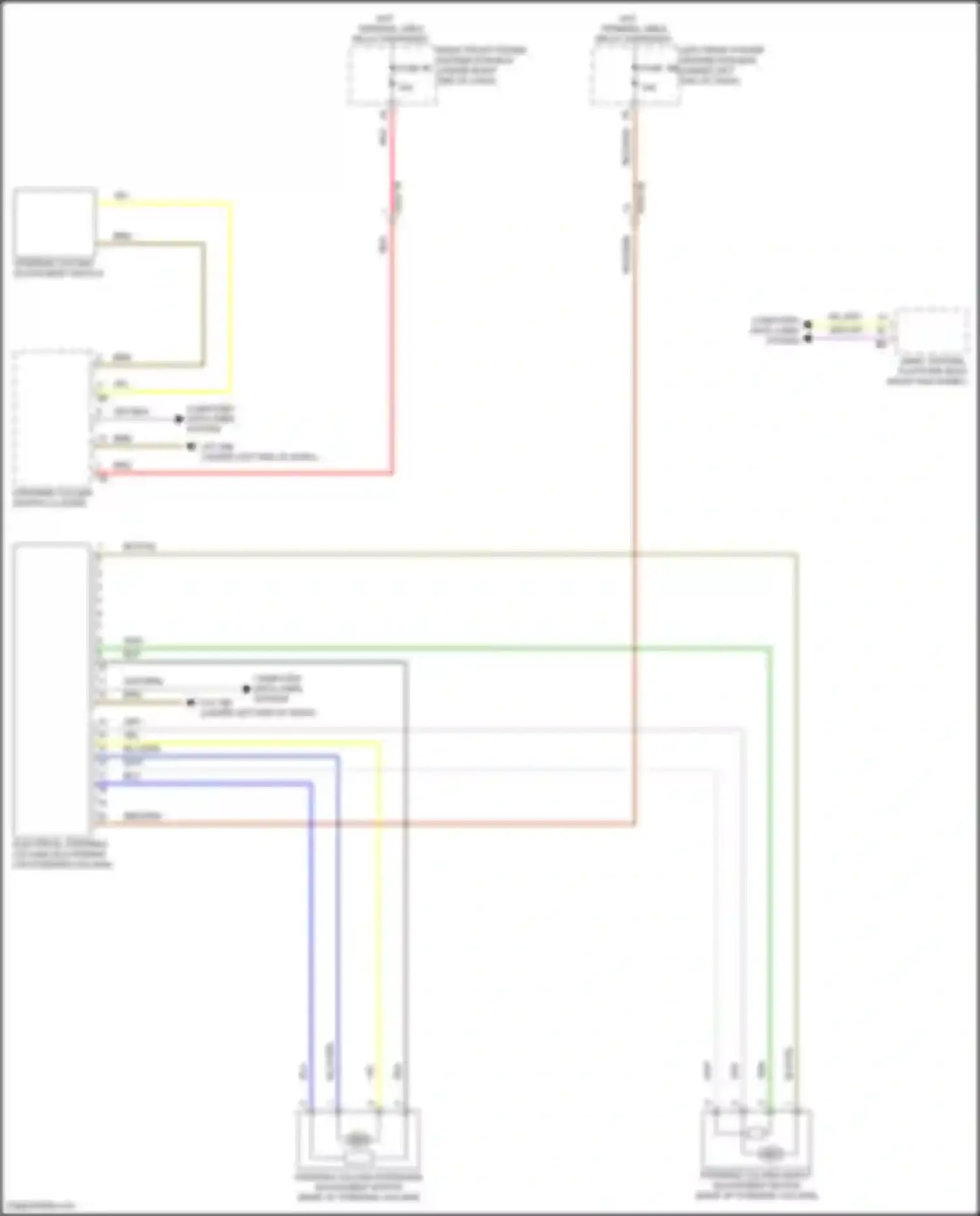 i5 BMW G60 (2023-2024): Steering column memory circuit