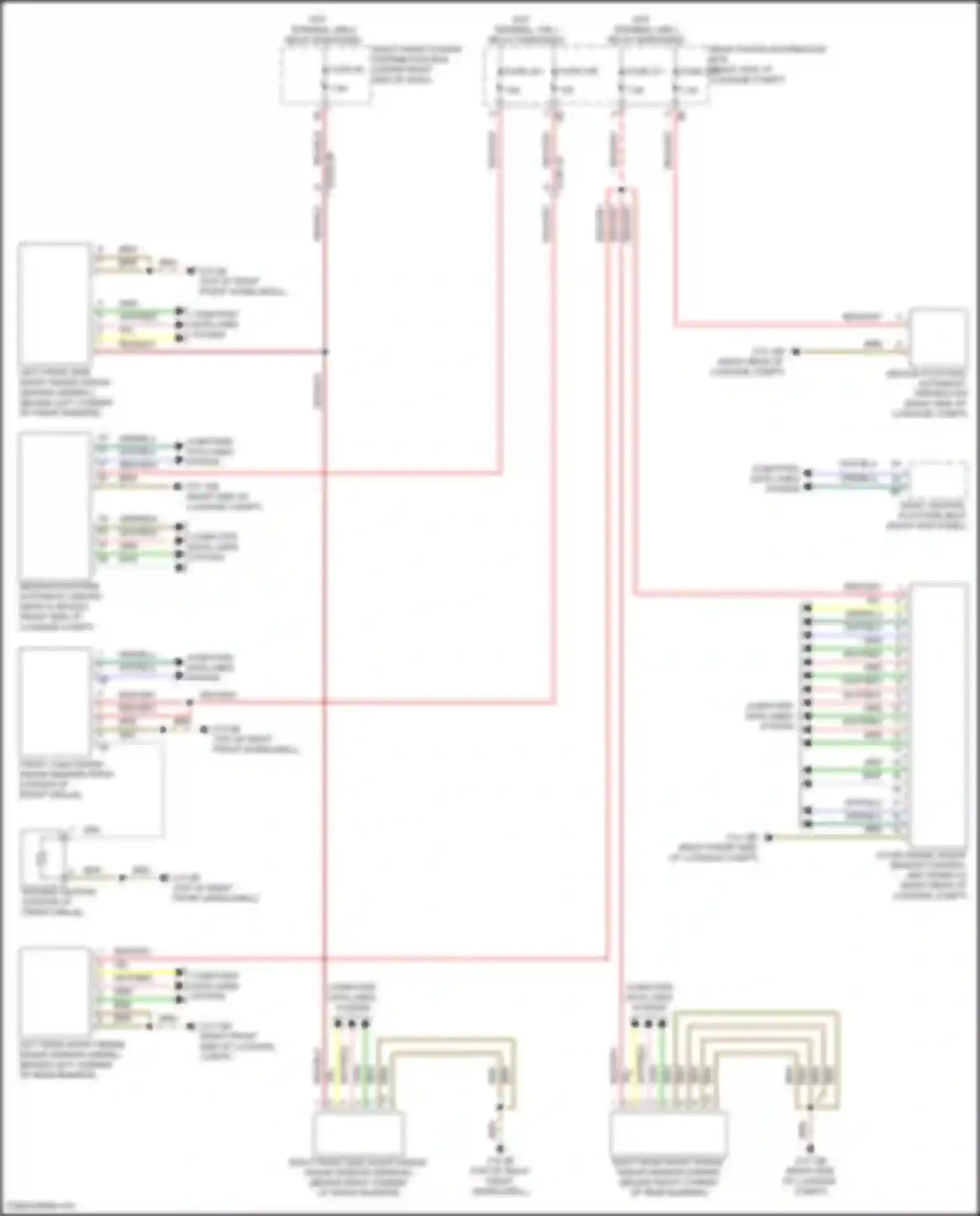 i5 BMW G60 (2023-2024): Driver assistance circuit