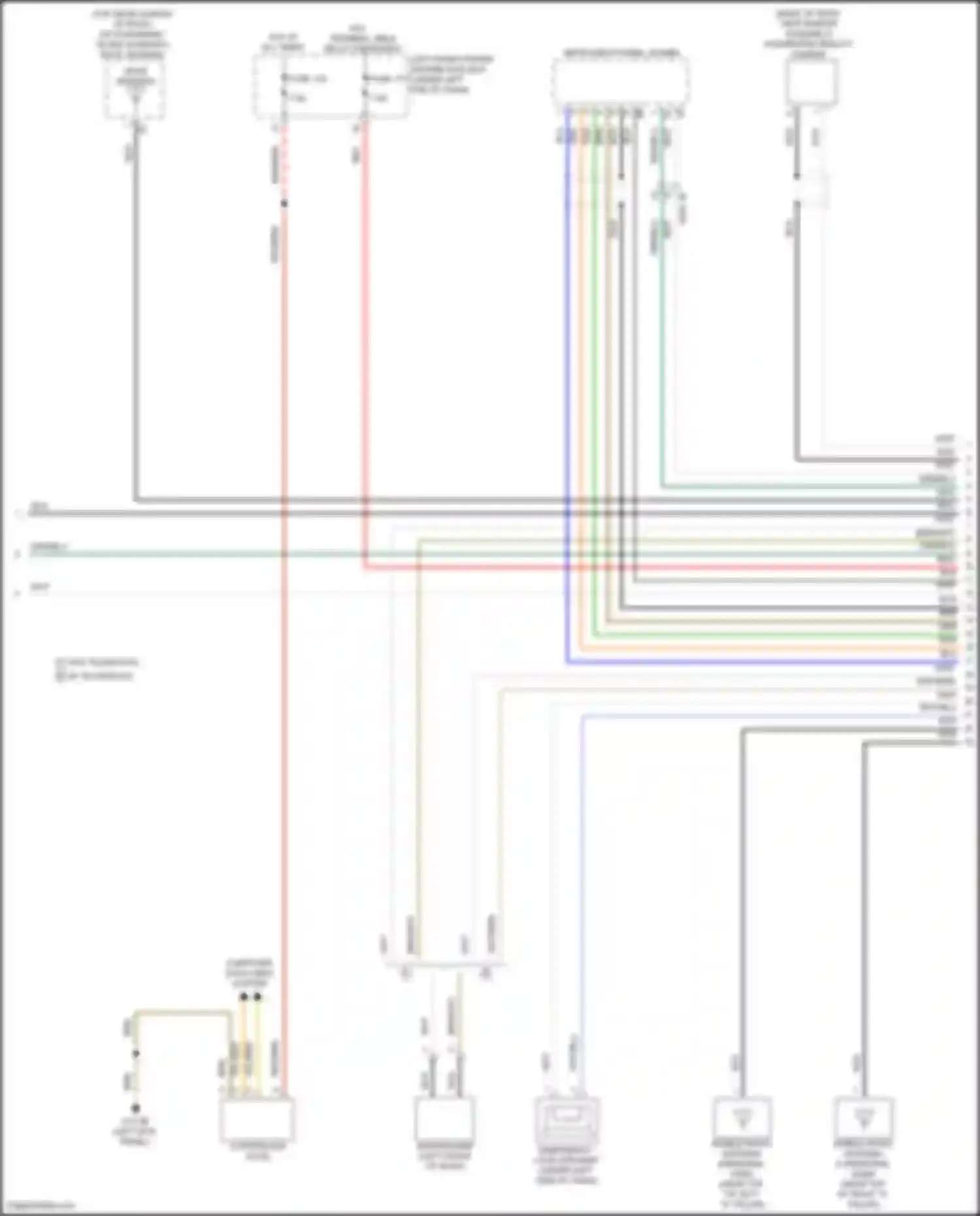 i5 BMW G60 (2023-2024): Navigation circuit, base (2 of 6)