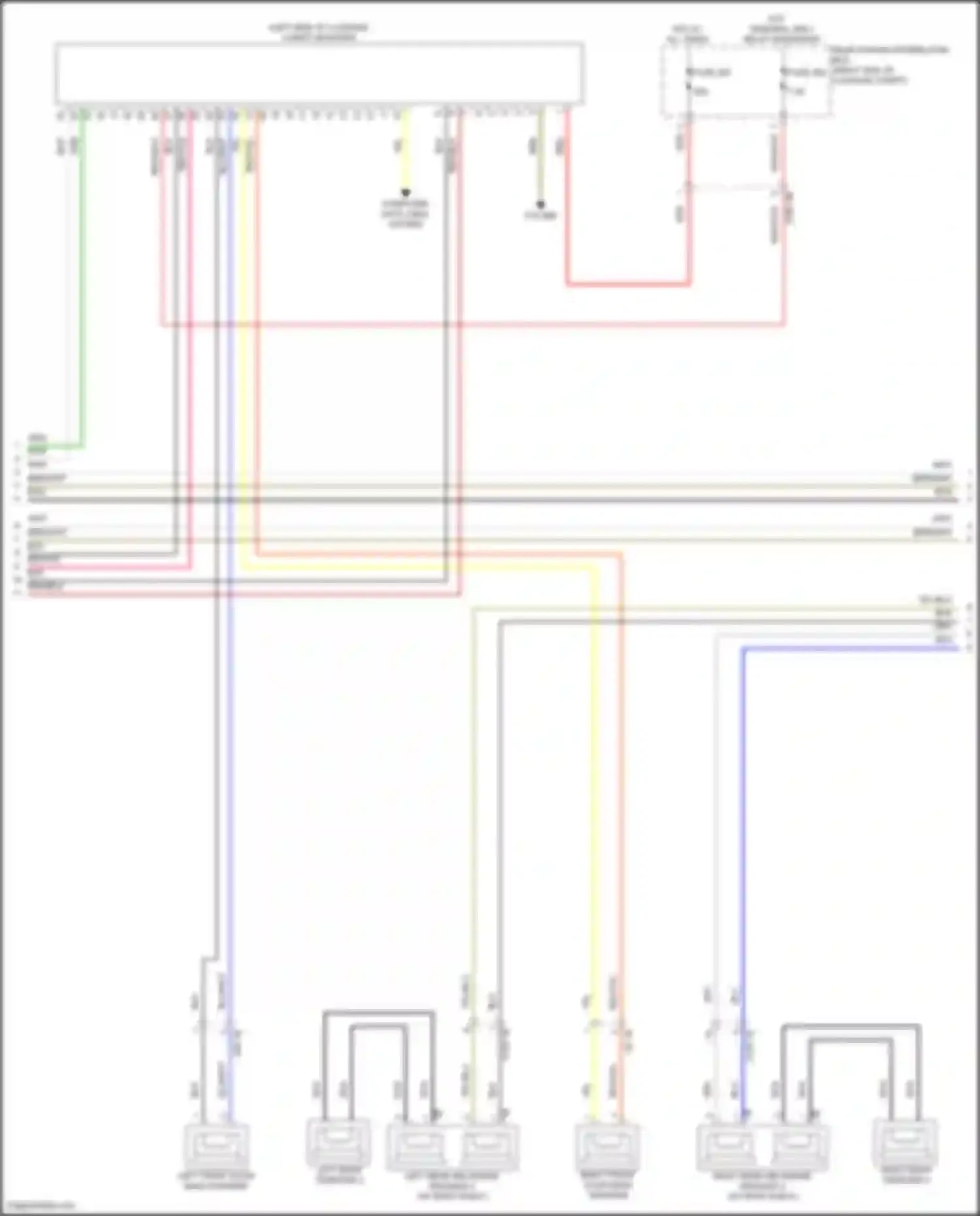i5 BMW G60 (2023-2024): Navigation circuit, high level (6 of 7)