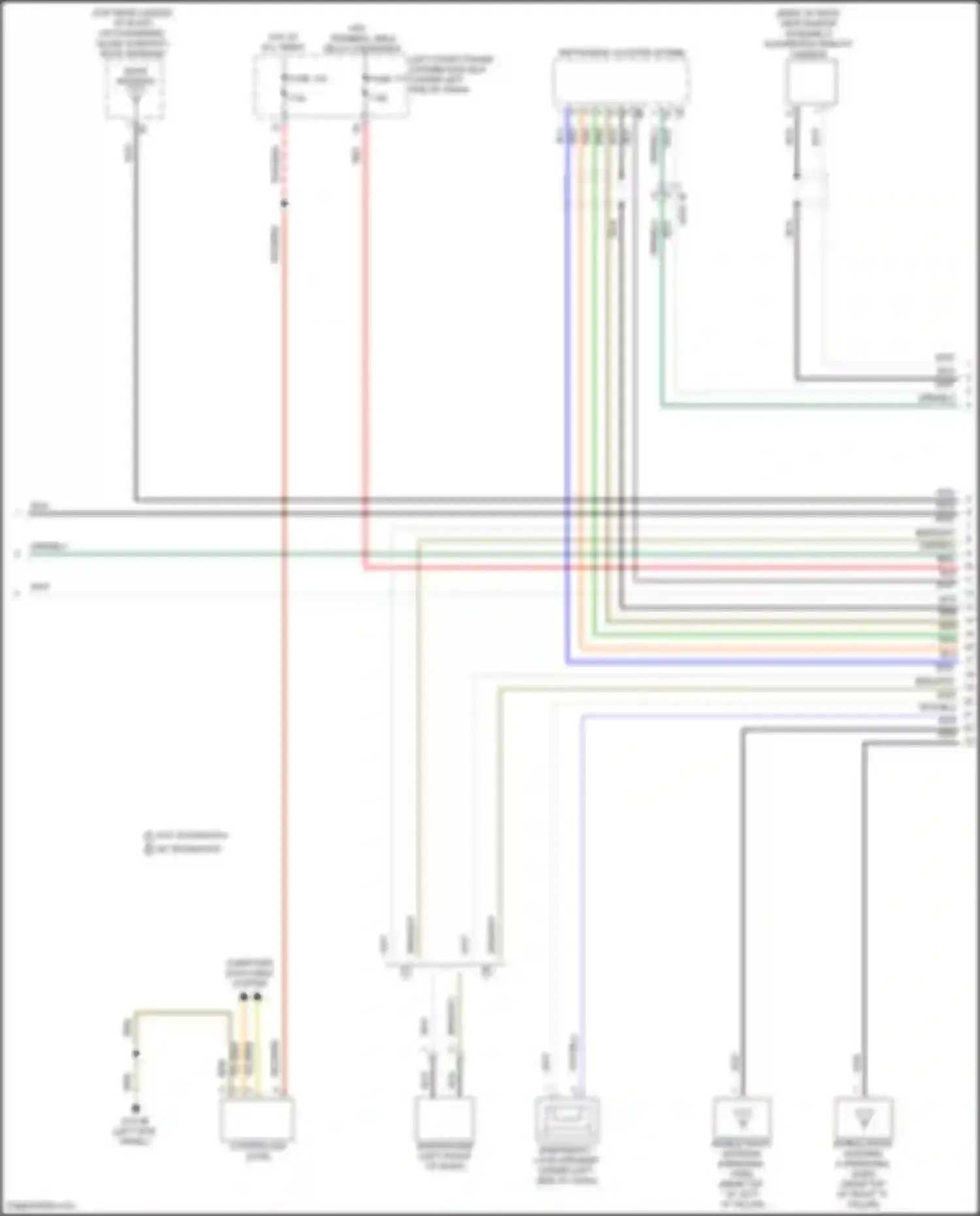 i5 BMW G60 (2023-2024): Navigation circuit, mid level (2 of 6)