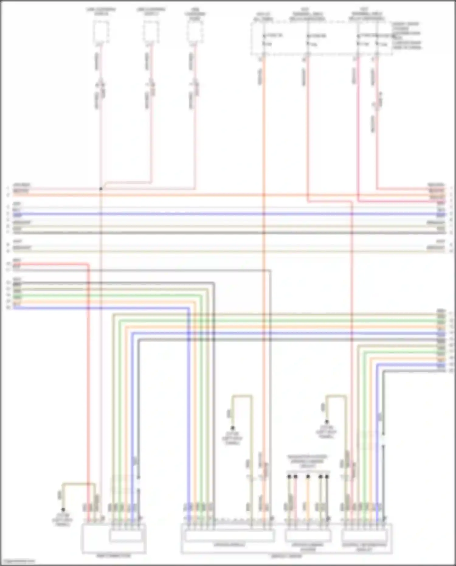 i5 BMW G60 (2023-2024): Navigation circuit, mid level (4 of 6)