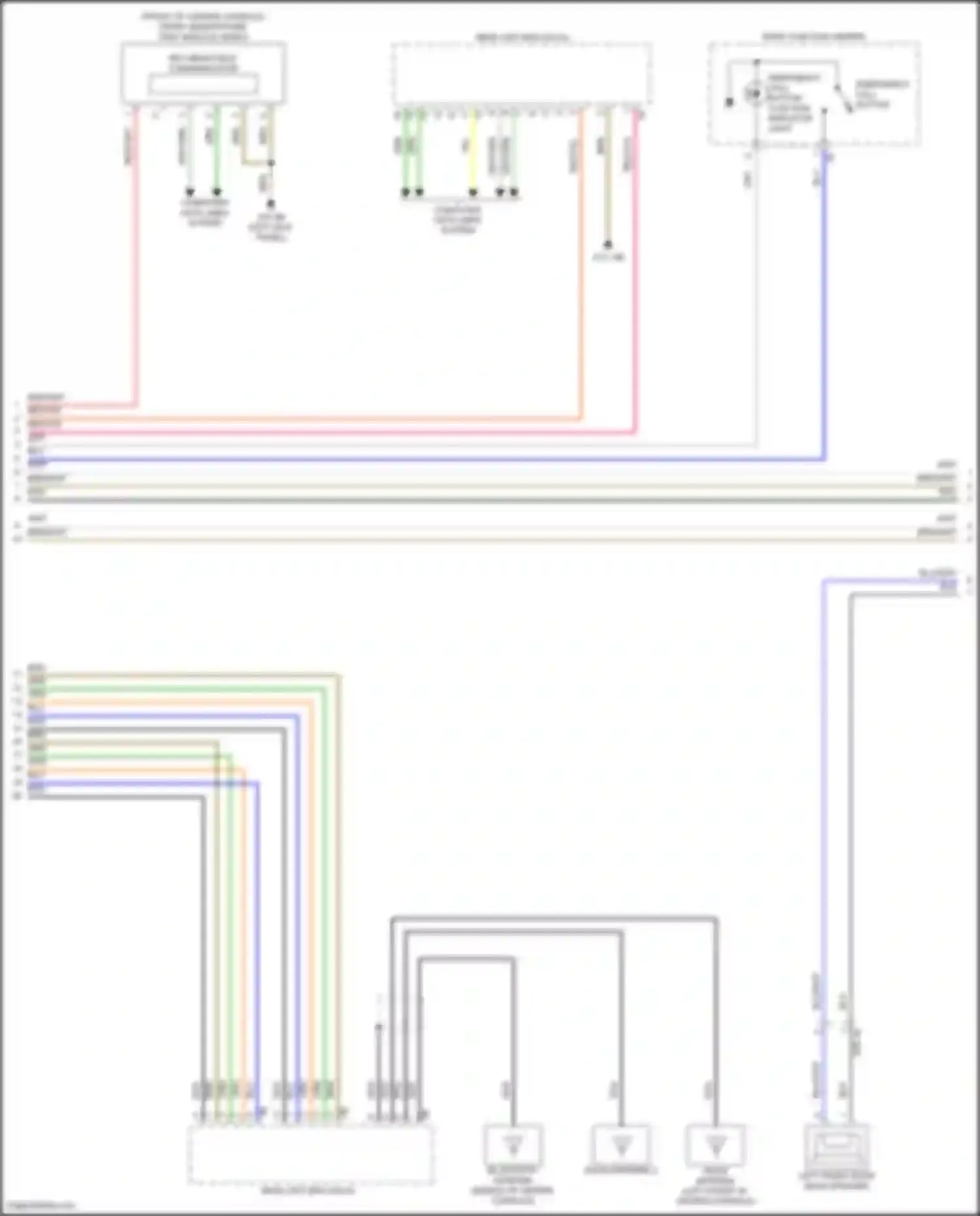 i5 BMW G60 (2023-2024): Navigation circuit, mid level (5 of 6)