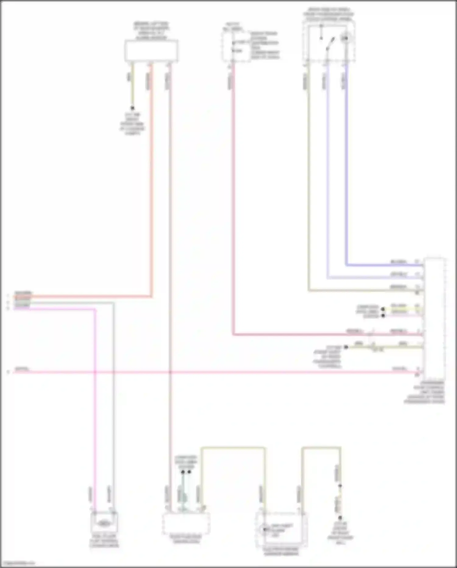 i5 BMW G60 (2023-2024): Power door locks circuit (4 of 4)