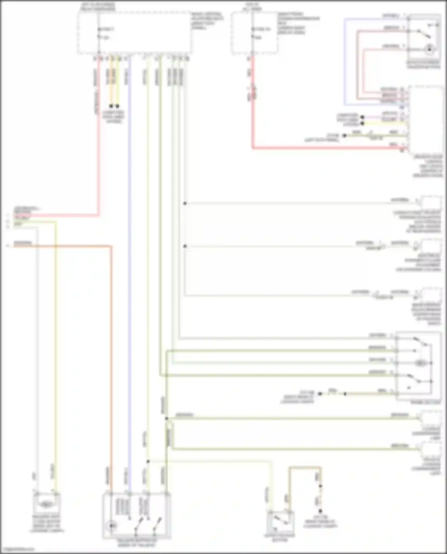 i5 BMW G60 (2023-2024): Trunk release circuit (2 of 2)