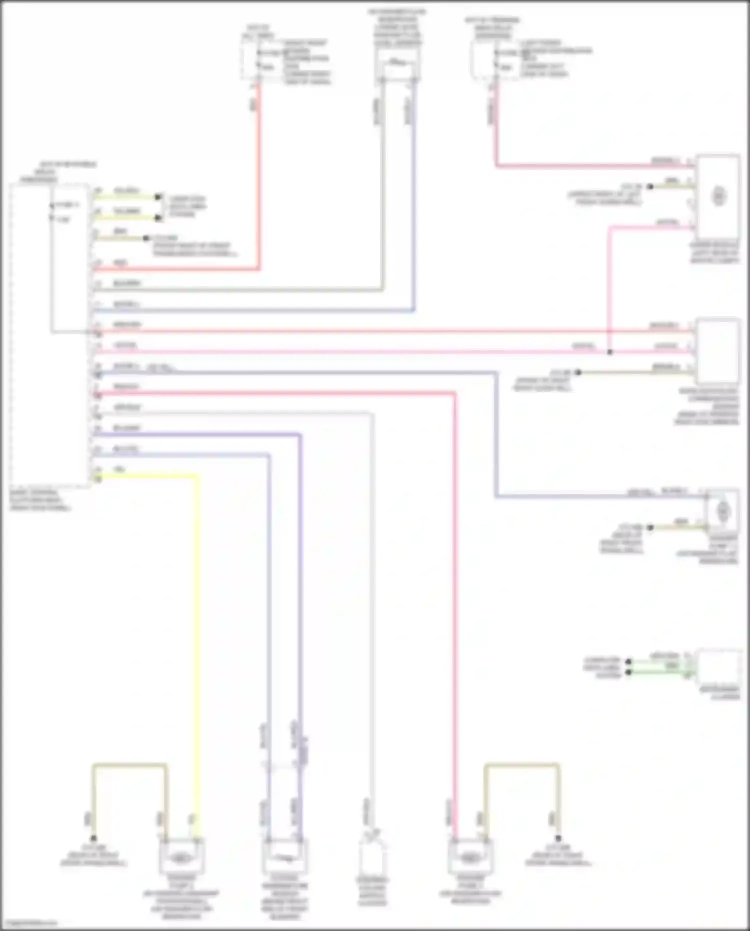 i5 BMW G60 (2023-2024): Wiper/washer circuit