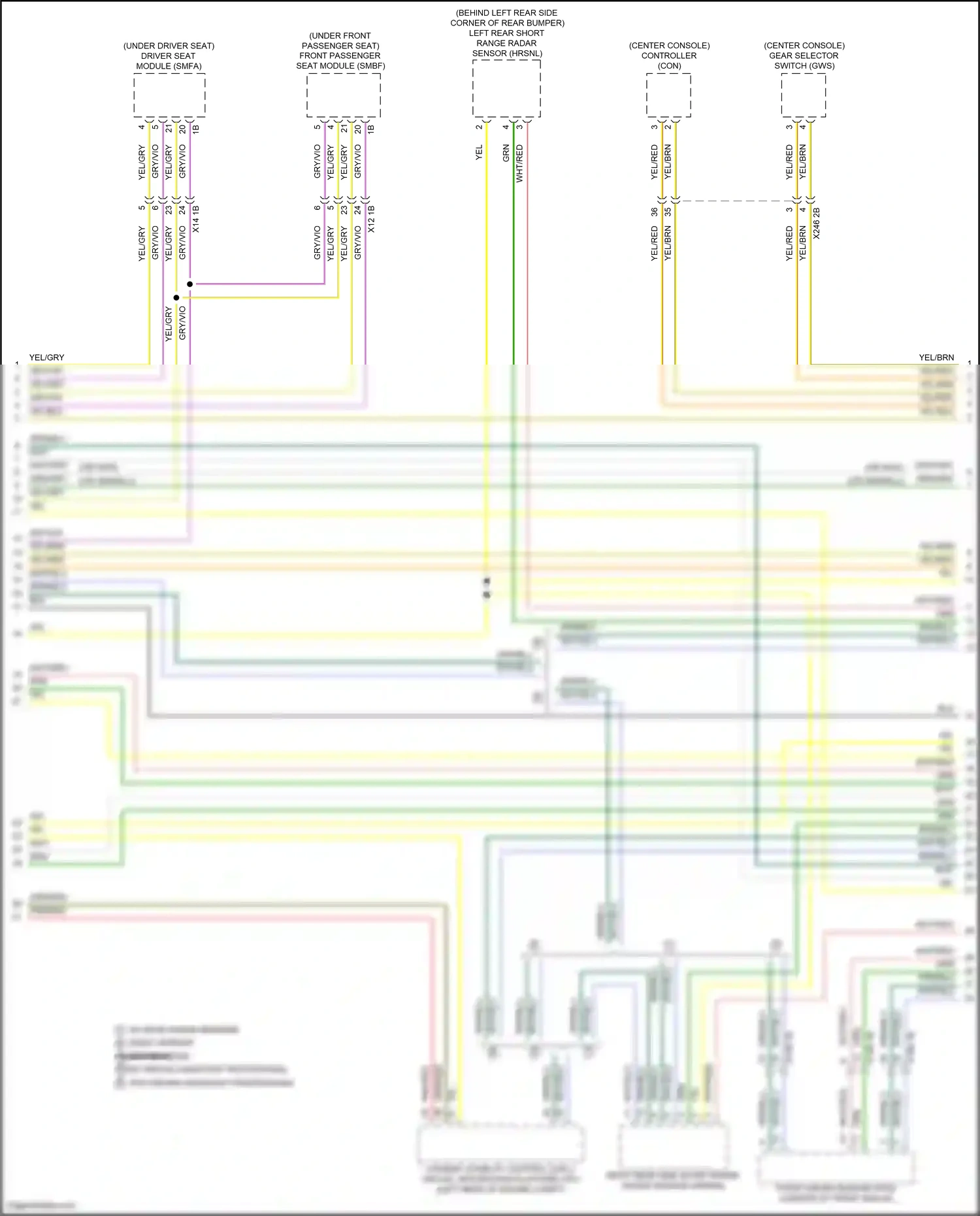 BMW i5 G60 (2023-2024) basic version wiring diagram  (3 of 3)