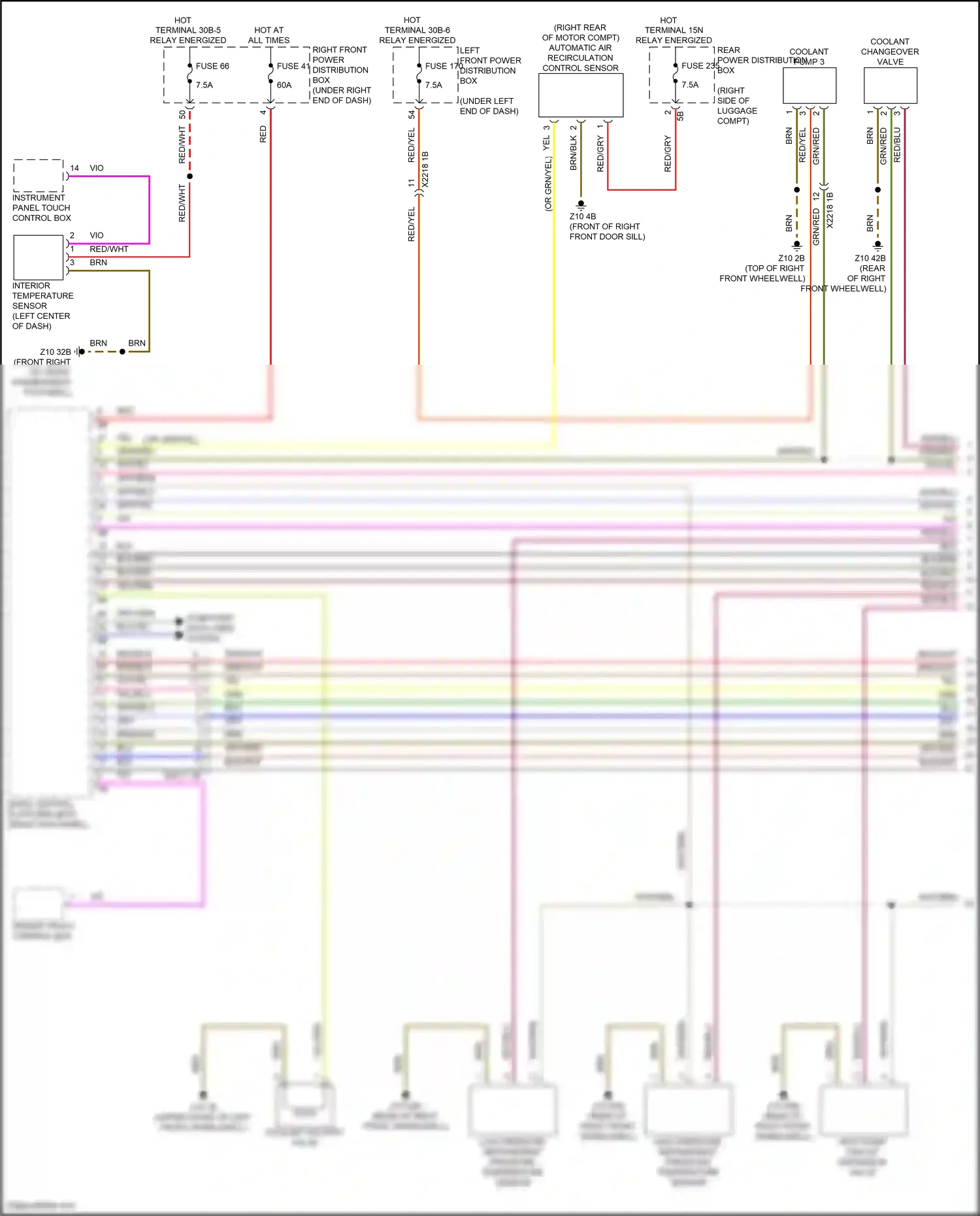 BMW i5 G60 (2023-2024) computer data lines system wiring diagram  (11 of 107)