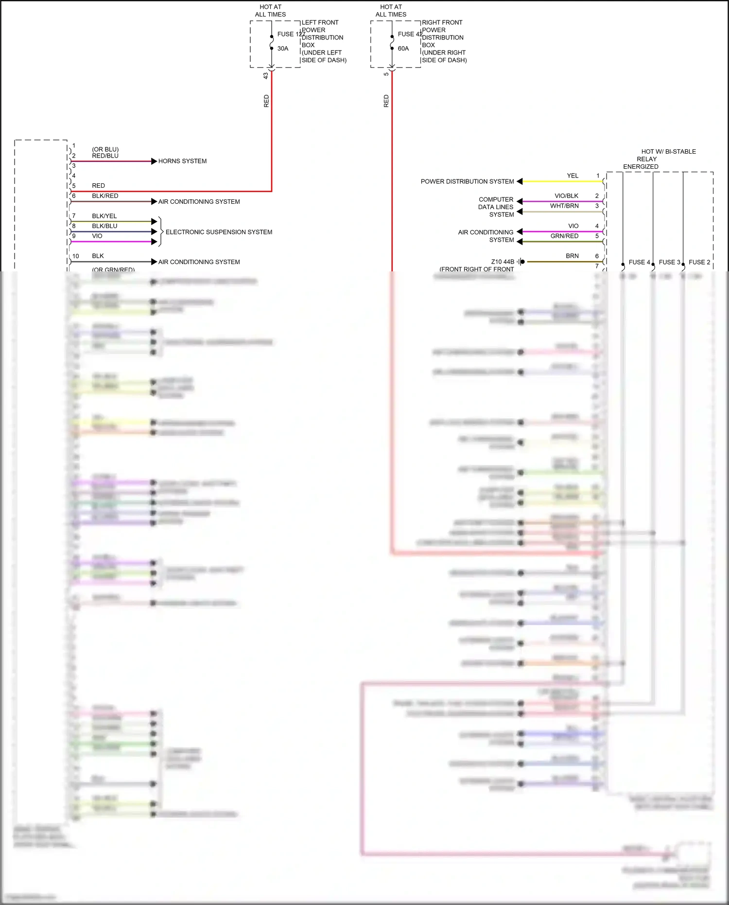 BMW i5 G60 (2023-2024) computer data lines system wiring diagram  (22 of 107)