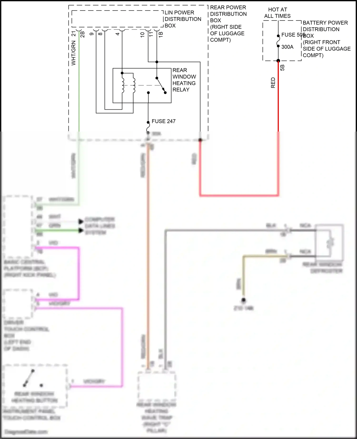 BMW i5 G60 (2023-2024) computer data lines system wiring diagram  (86 of 107)