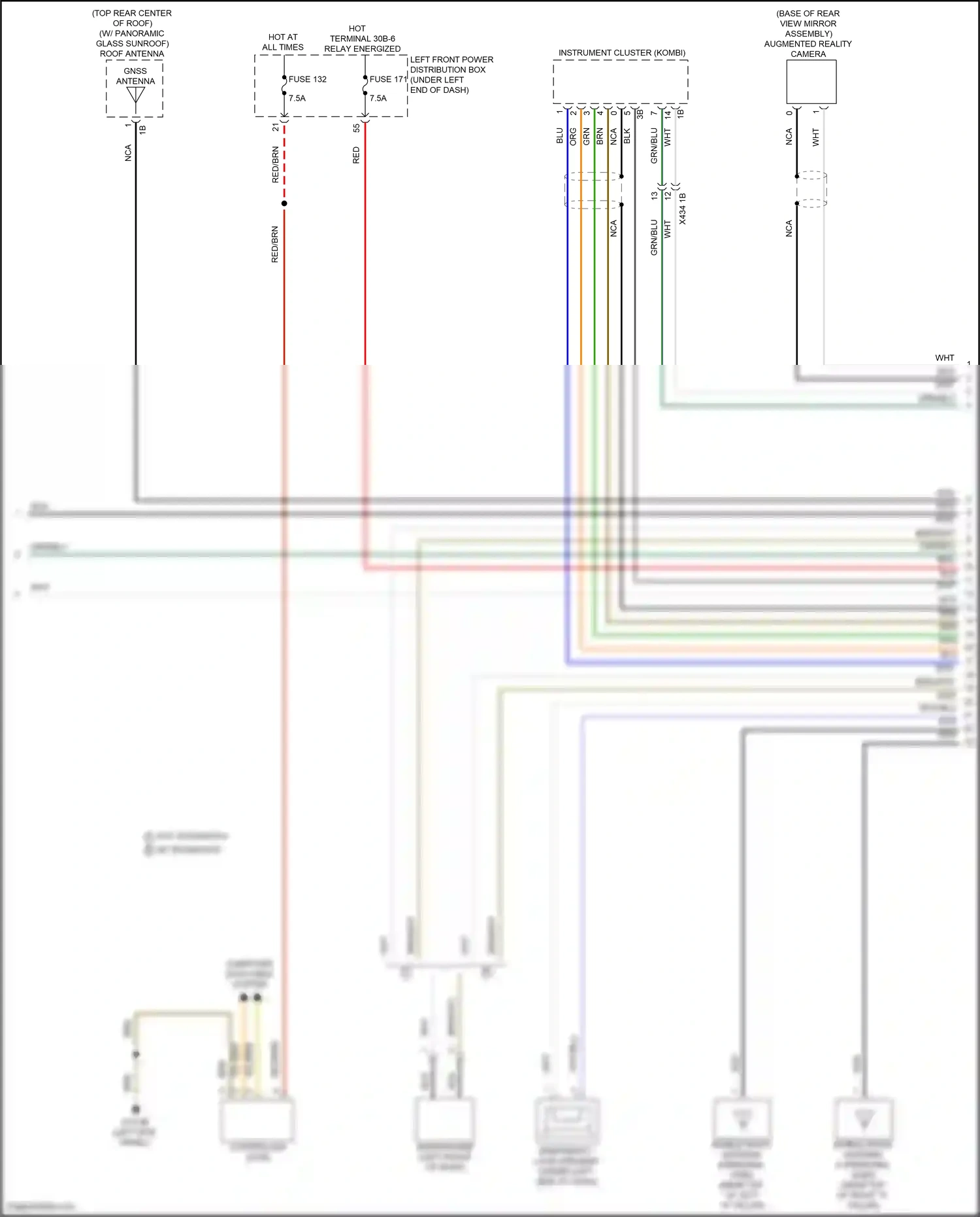 BMW i5 G60 (2023-2024) computer data lines system wiring diagram  (71 of 107)