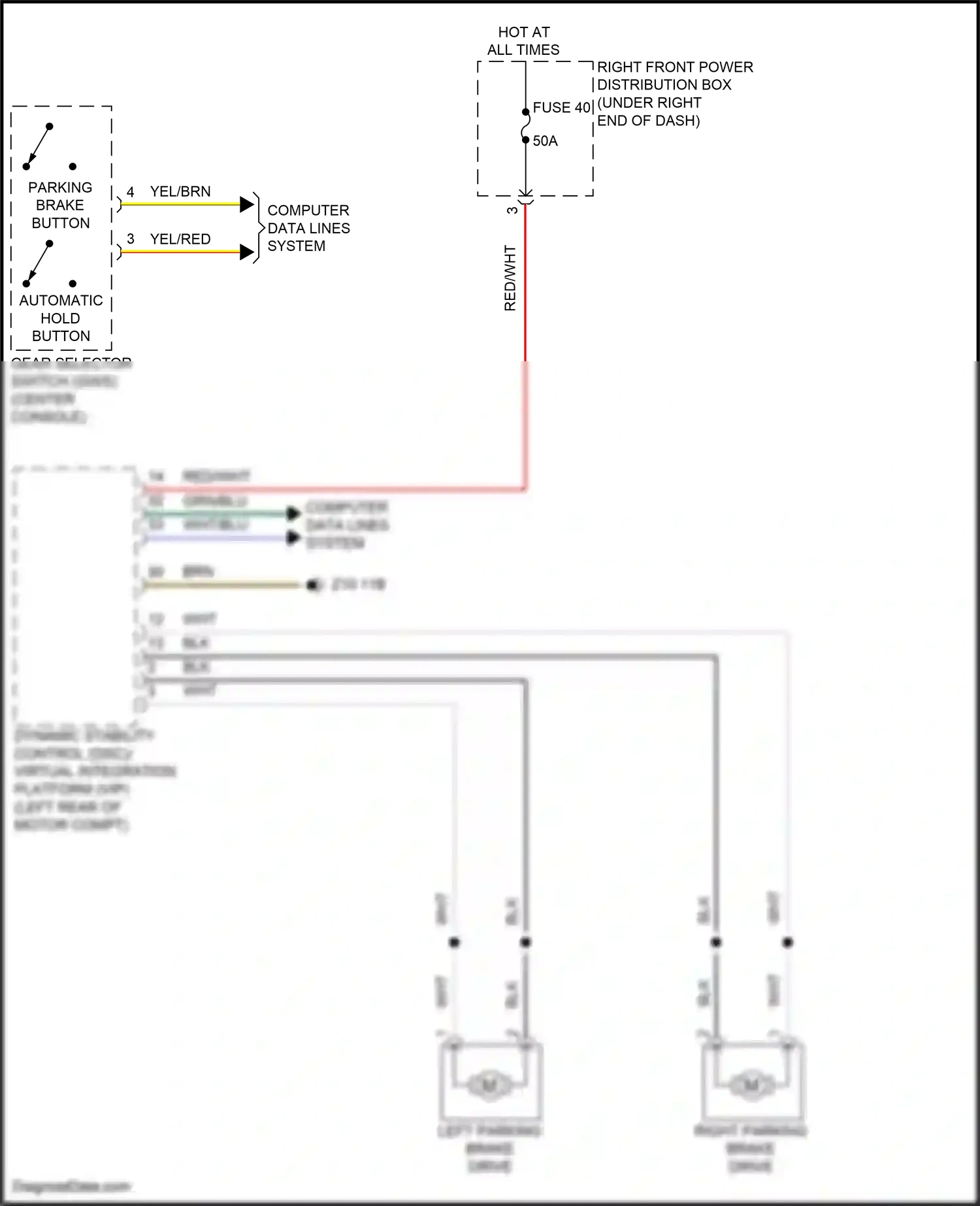 BMW i5 G60 (2023-2024) computer data lines system wiring diagram  (39 of 107)