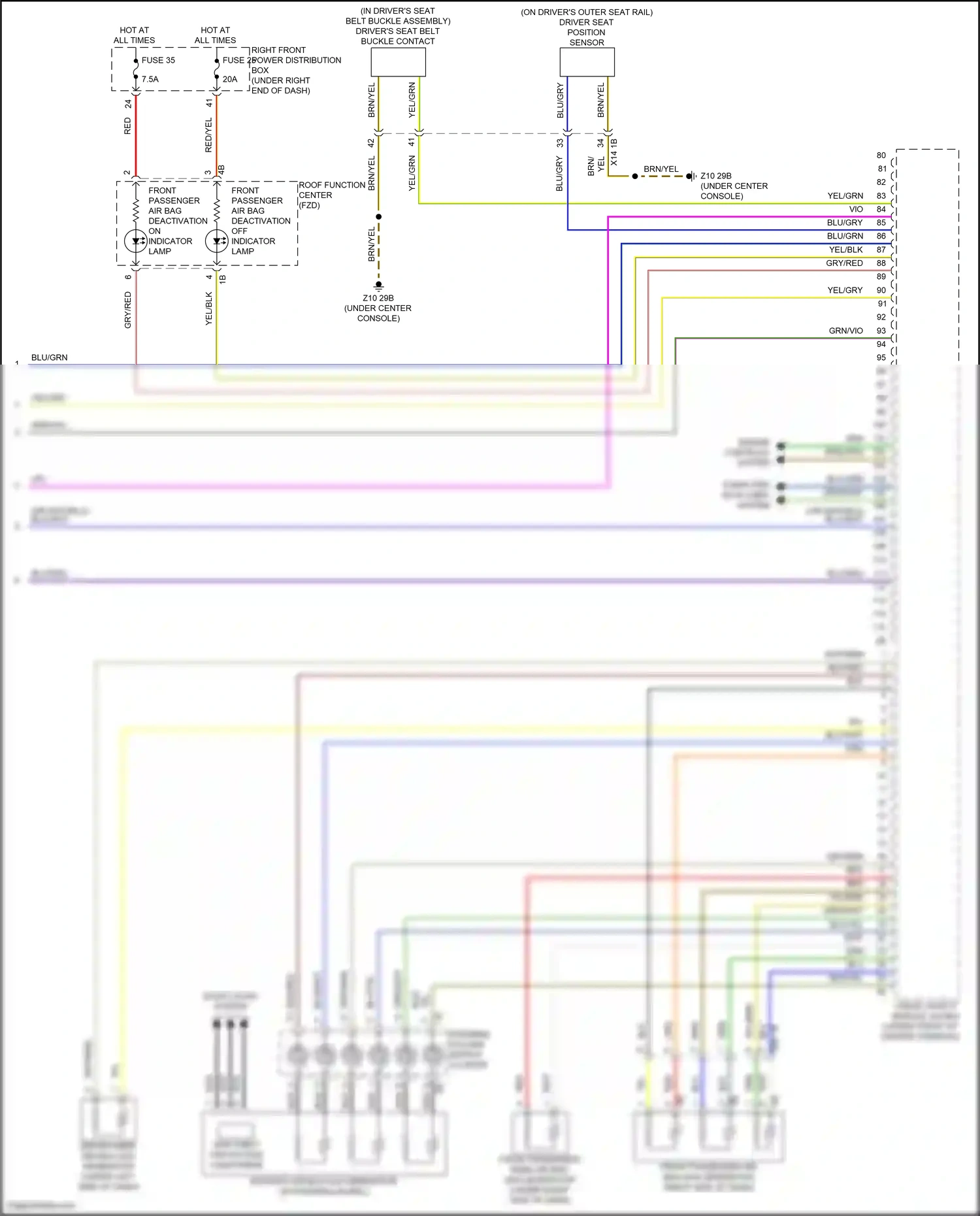 BMW i5 G60 (2023-2024) computer data lines system wiring diagram  (29 of 107)