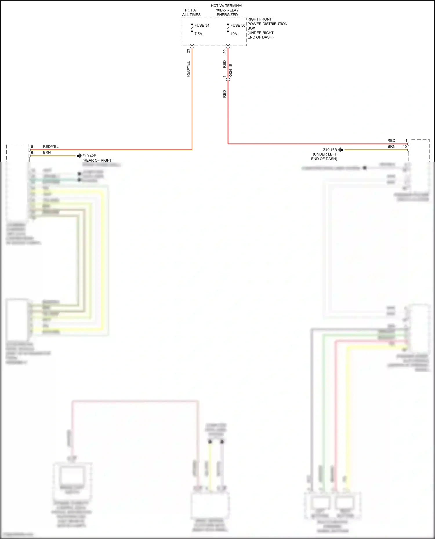 BMW i5 G60 (2023-2024) computer data lines system wiring diagram  (2 of 107)