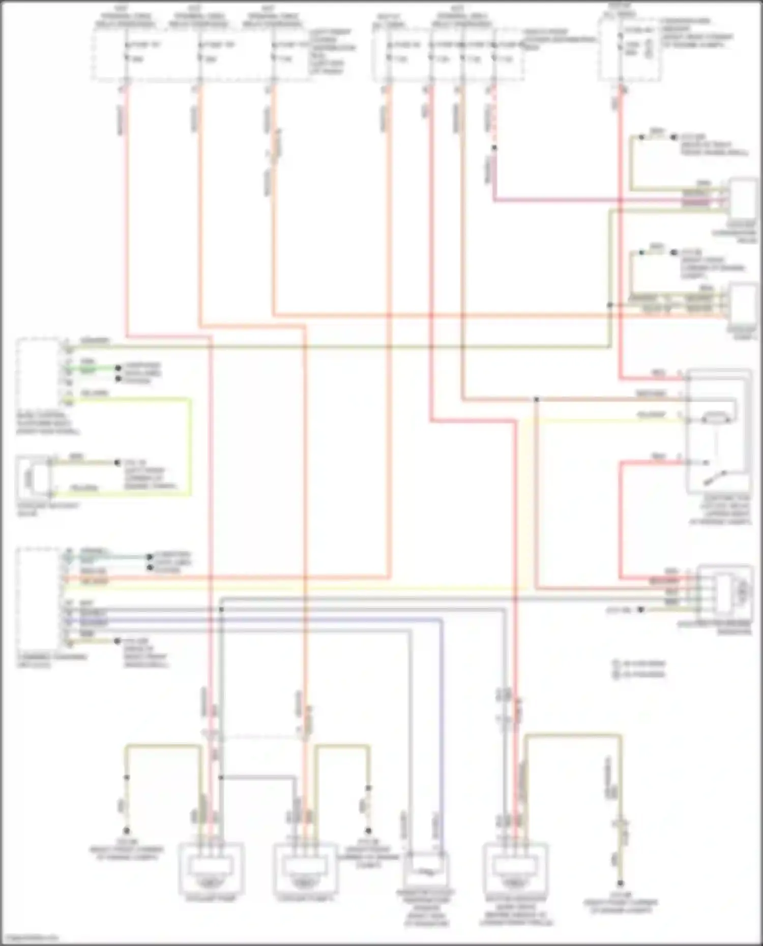 i7 BMW I (2022-2024): Cooling fan circuit