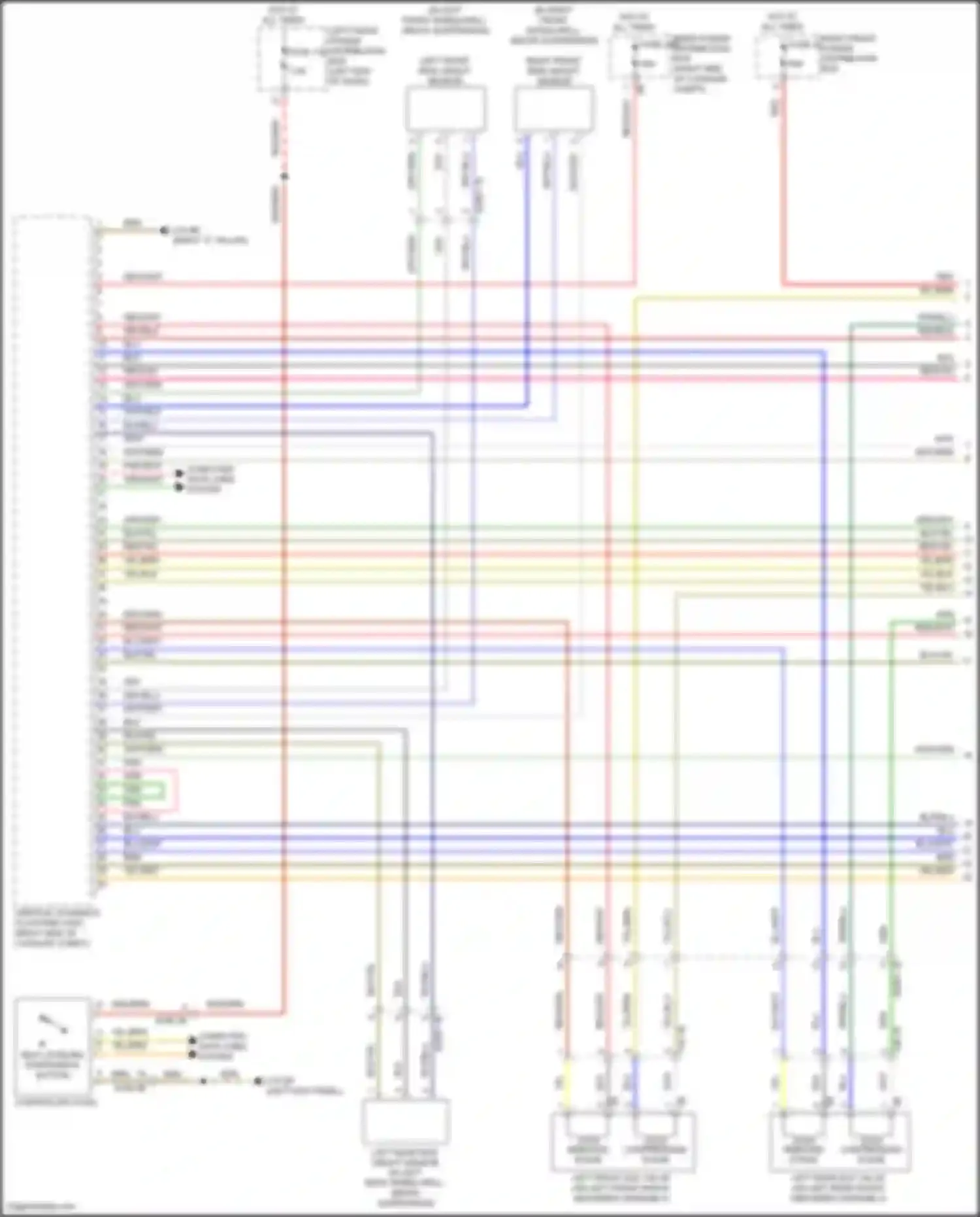 i7 BMW I (2022-2024): Dynamic drive suspension circuit (1 of 2)