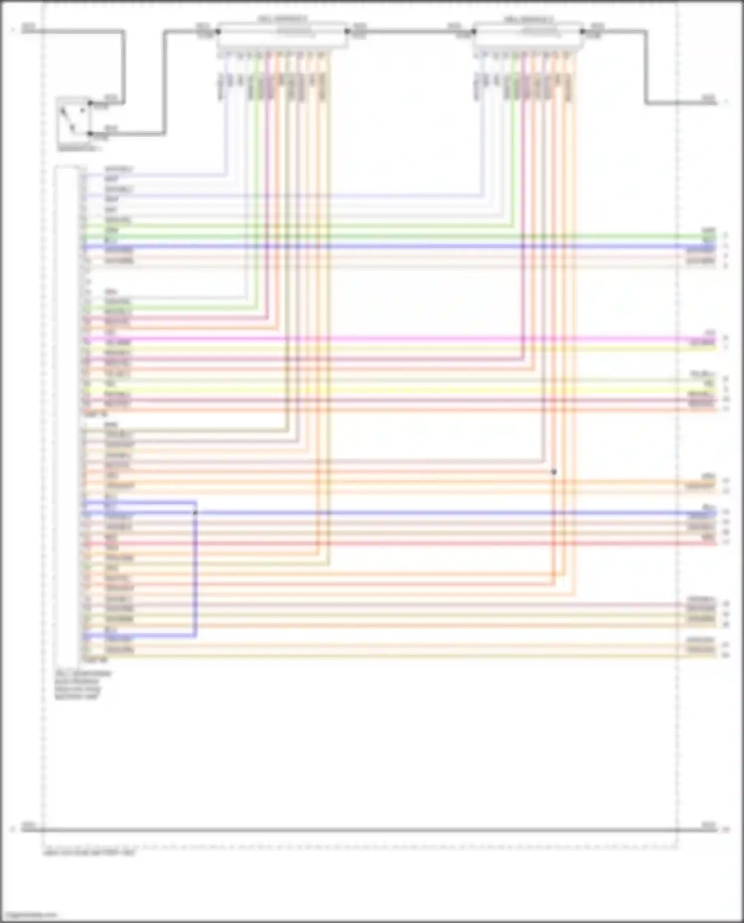 i7 BMW I (2022-2024): Wiring diagram engine performance electric (11 of 14)
