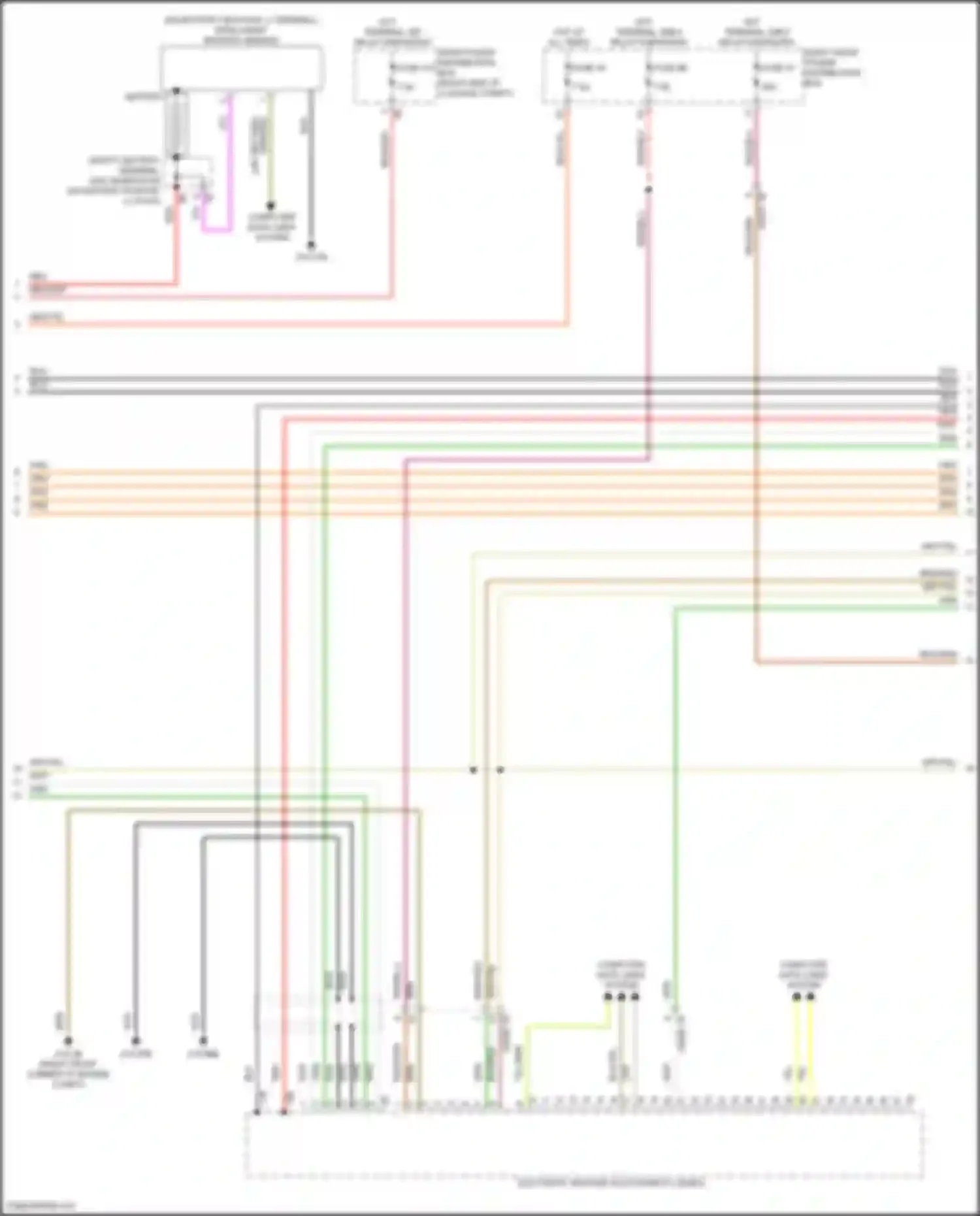 i7 BMW I (2022-2024): Wiring diagram engine performance electric (2 of 14)