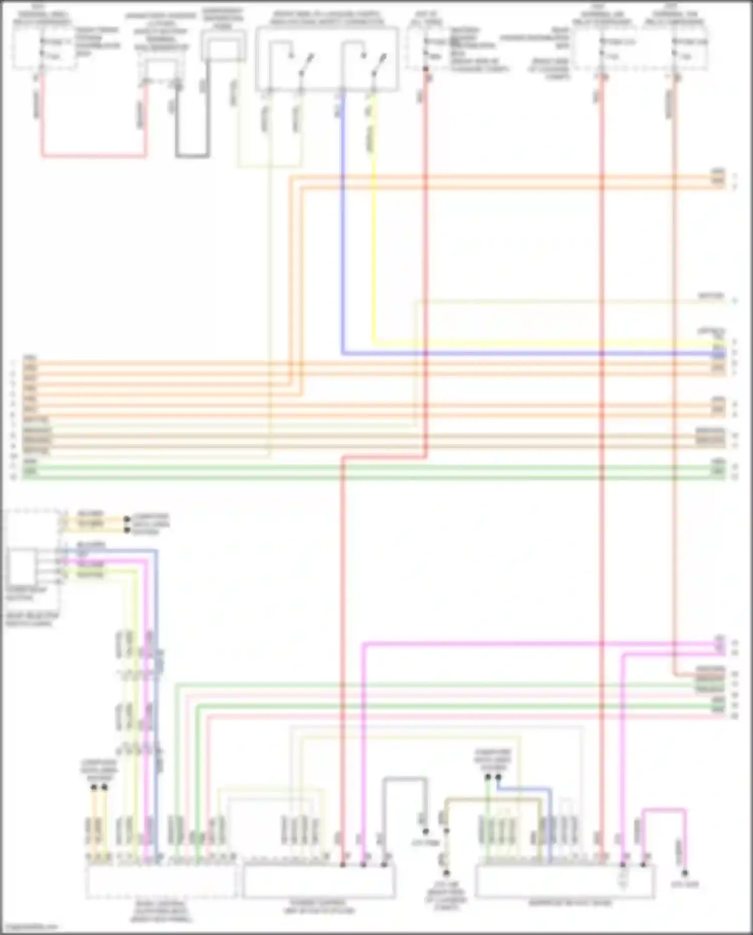 i7 BMW I (2022-2024): Wiring diagram engine performance electric (5 of 14)