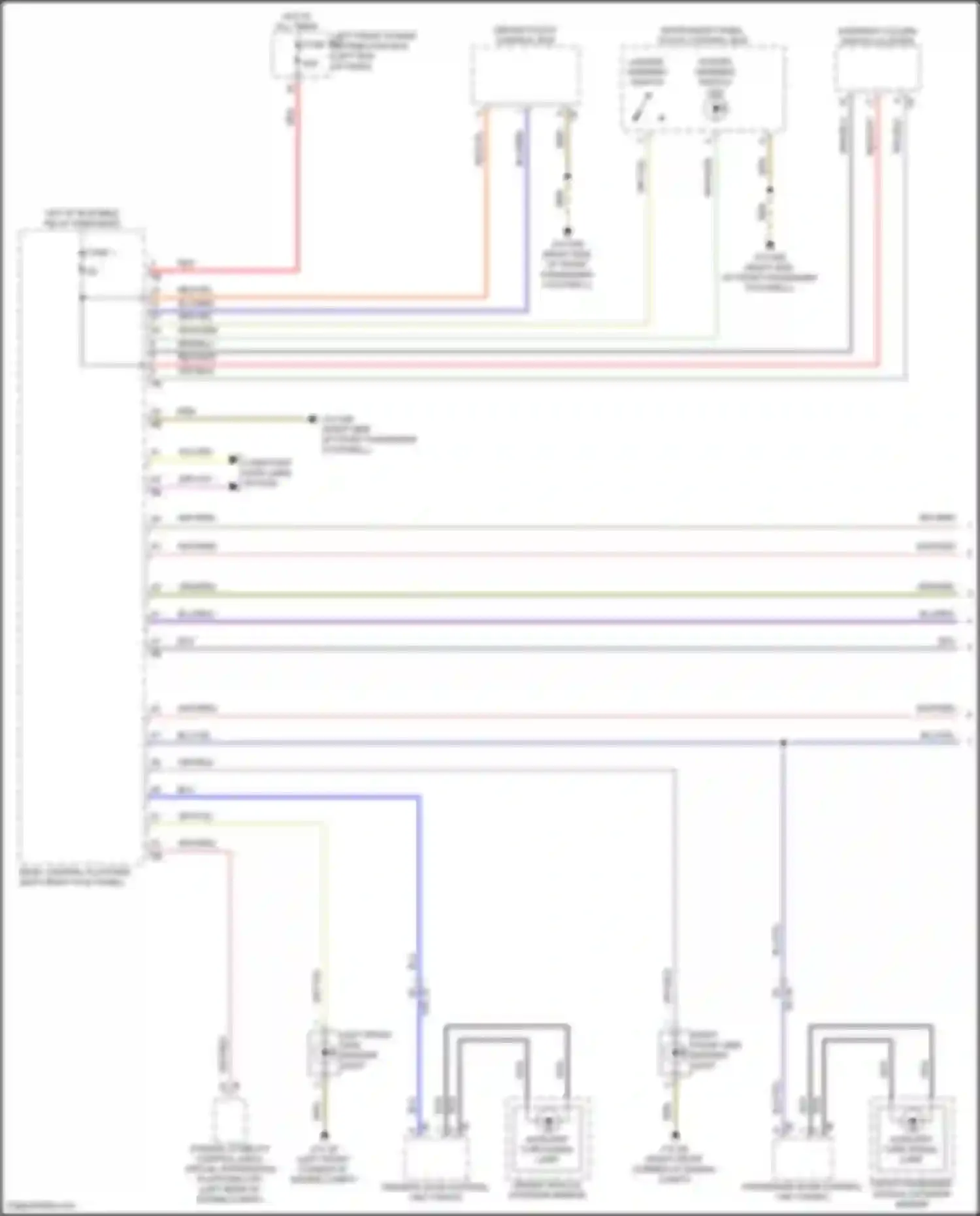 i7 BMW I (2022-2024): Exterior lamps circuit (1 of 2)