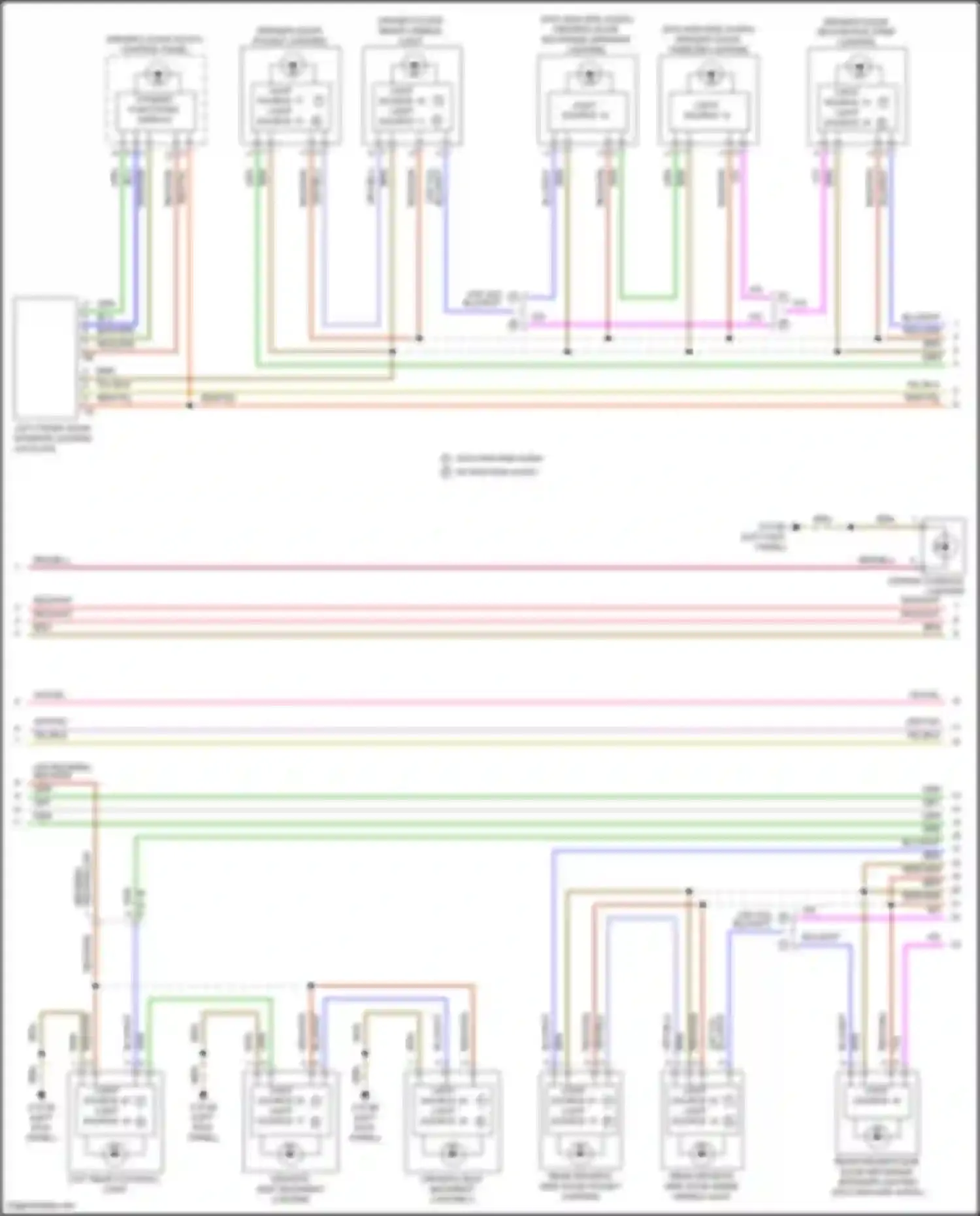 i7 BMW I (2022-2024): Courtesy lamps circuit (4 of 7)