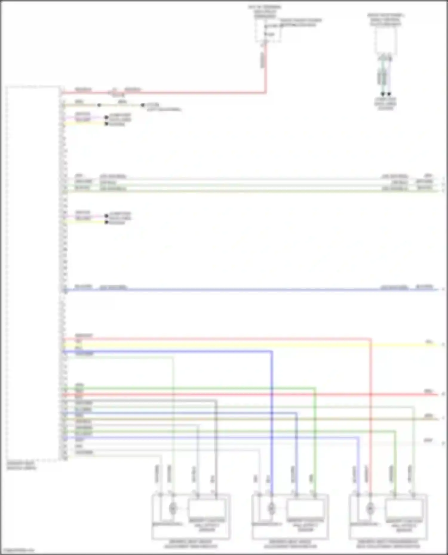 i7 BMW I (2022-2024): Driver"s memory seat circuit (1 of 2)