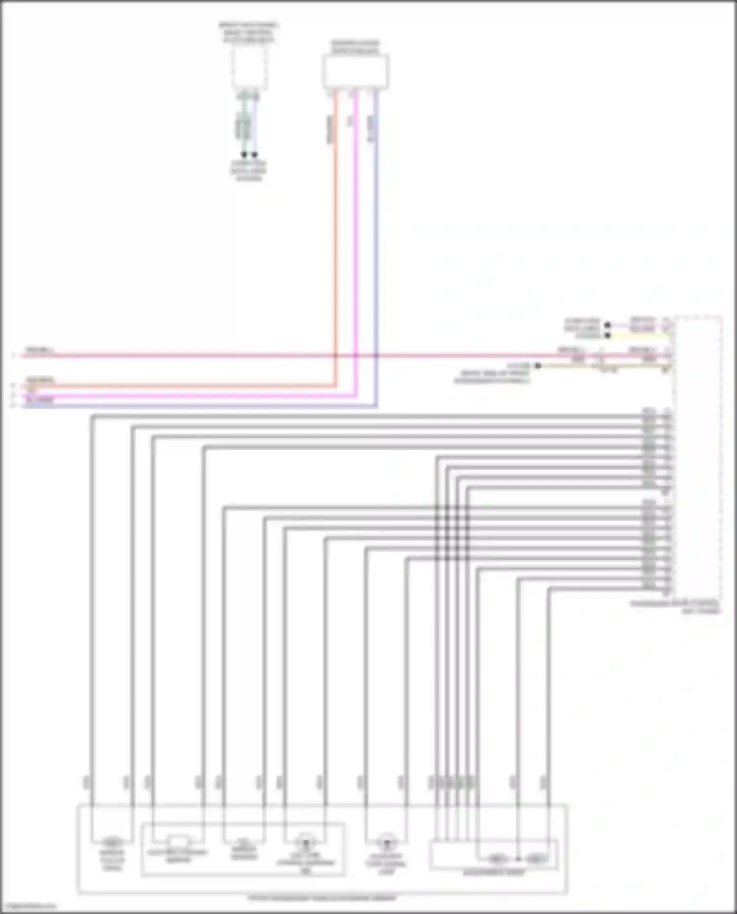i7 BMW I (2022-2024): Memory mirrors circuit (2 of 2)