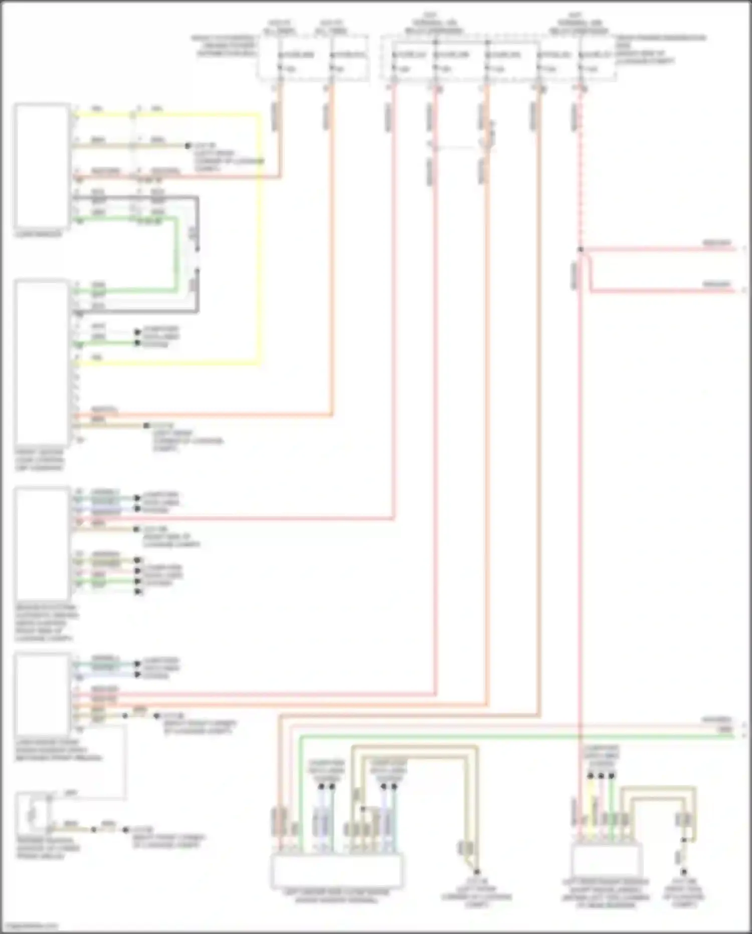 i7 BMW I (2022-2024): Driver assistance circuit (1 of 2)