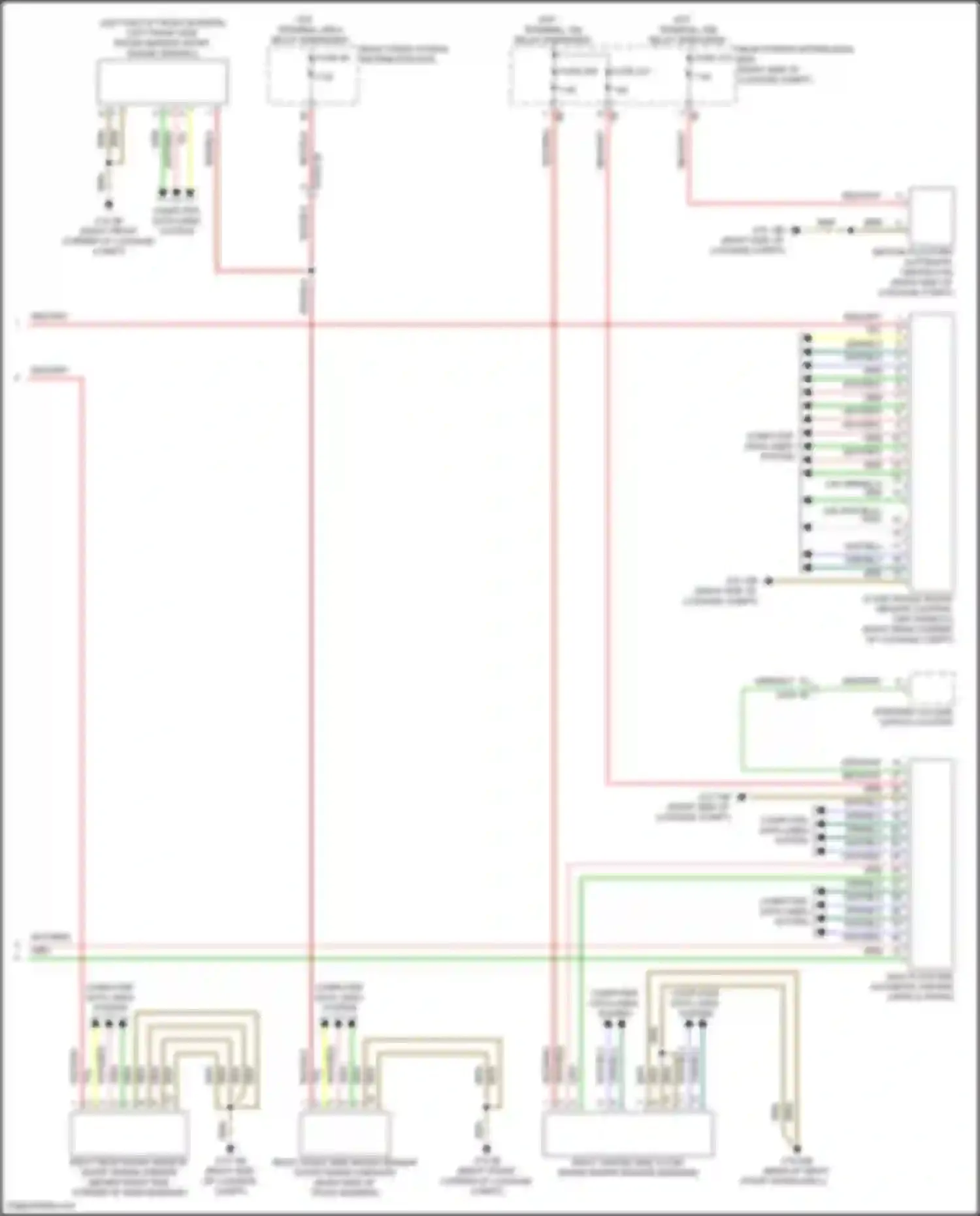 i7 BMW I (2022-2024): Driver assistance circuit (2 of 2)