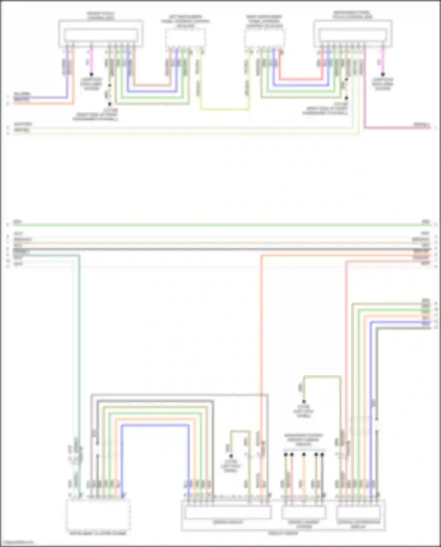 i7 BMW I (2022-2024): Navigation circuit, high level (3 of 8)