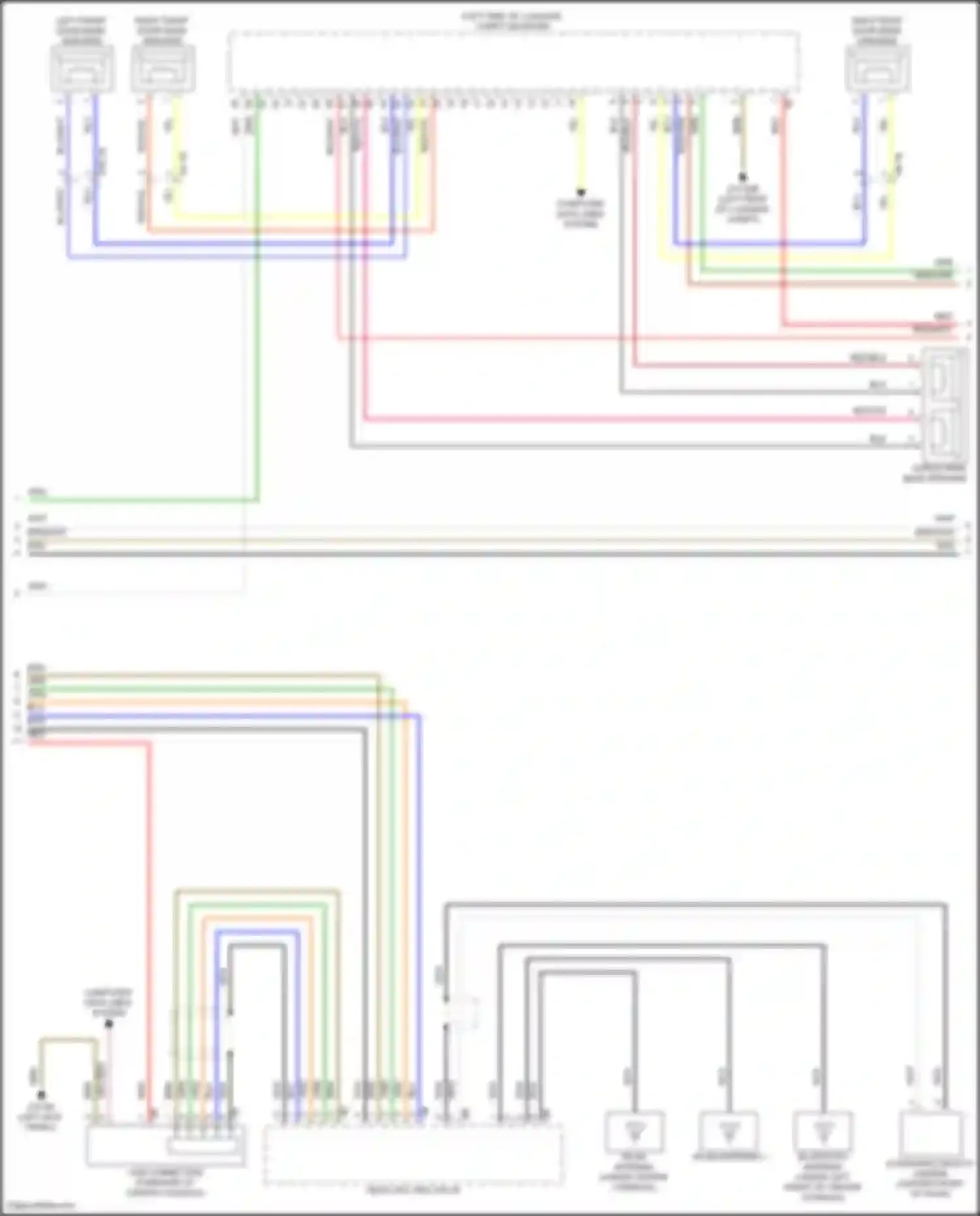 i7 BMW I (2022-2024): Navigation circuit, high level (5 of 8)