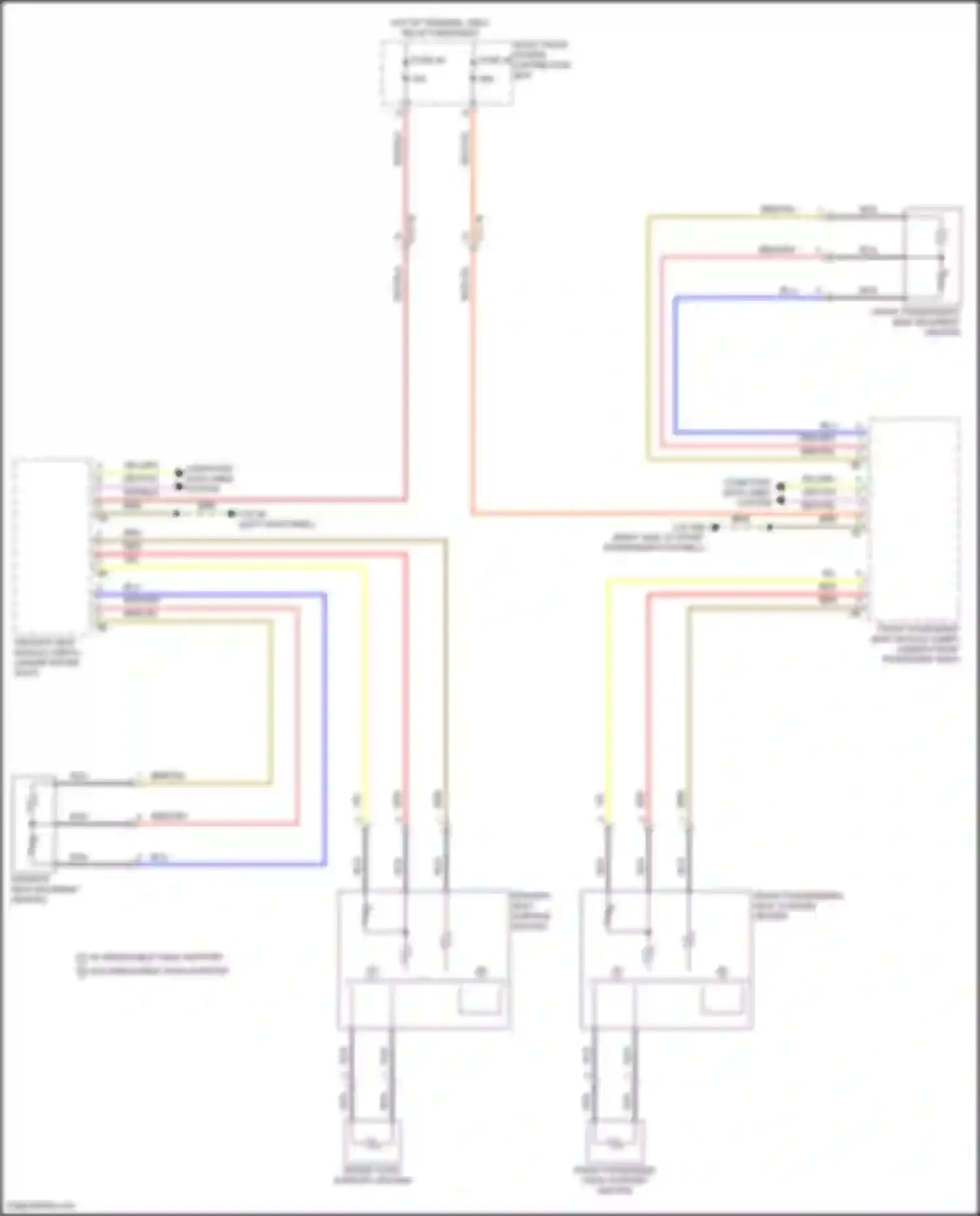 i7 BMW I (2022-2024): Front heated seats circuit