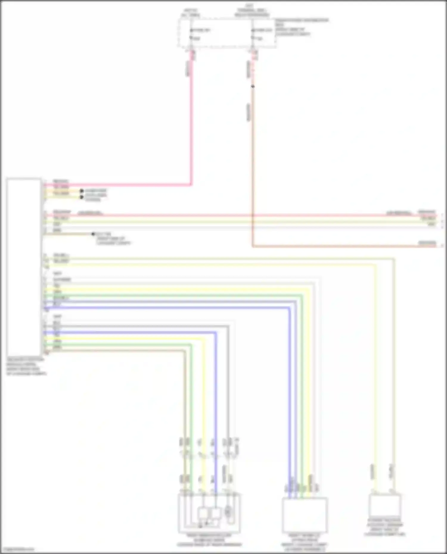 i7 BMW I (2022-2024): Trunk release circuit (1 of 2)