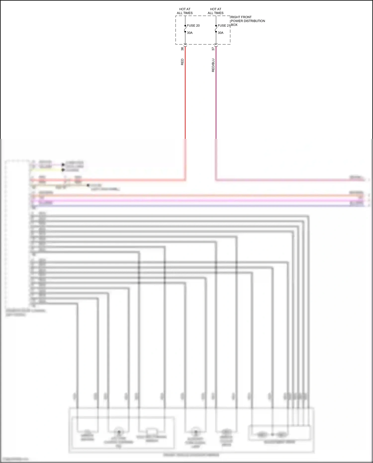 BMW i7 I (2022-2024) computer data lines system wiring diagram  (46 of 111)