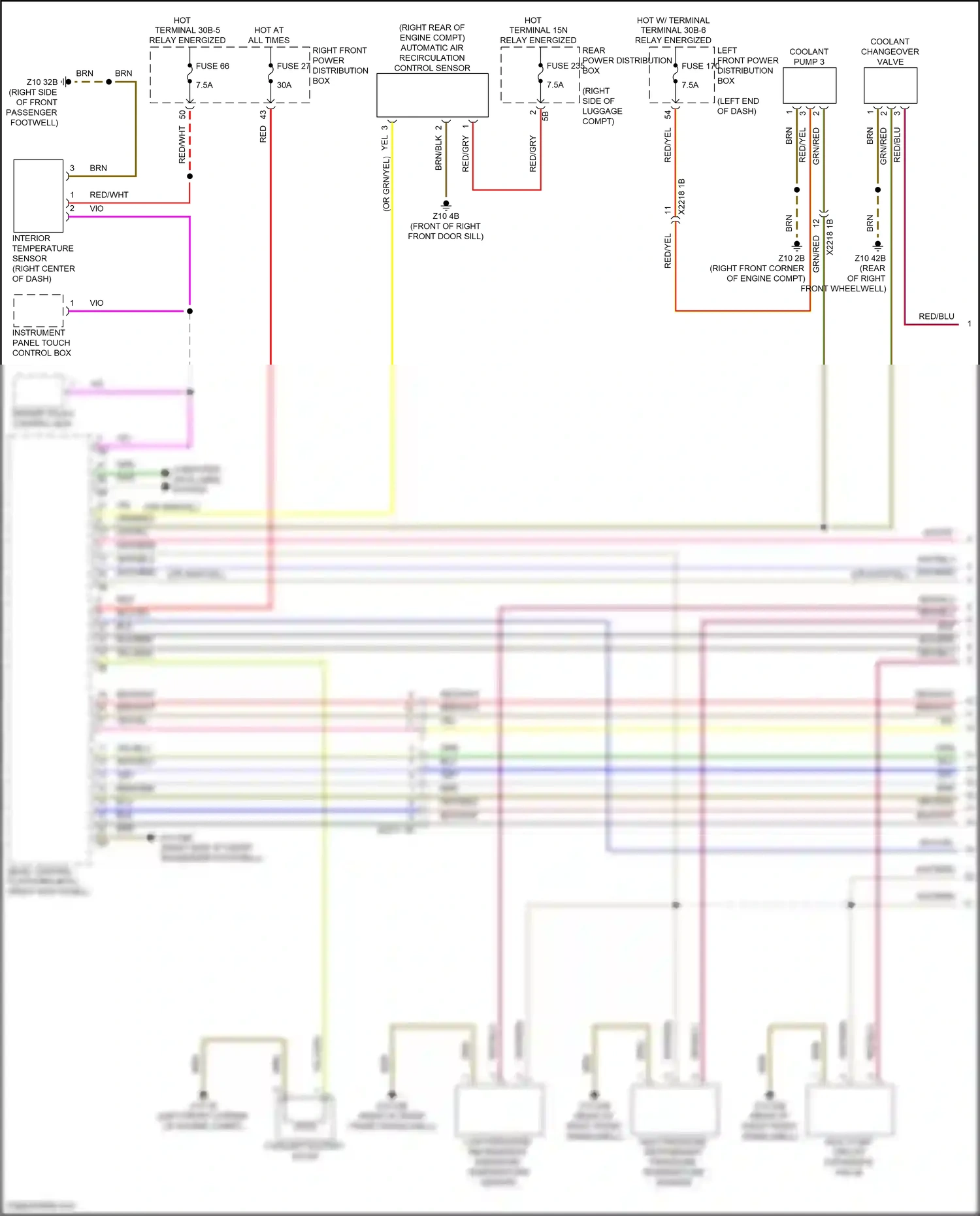 BMW i7 I (2022-2024) computer data lines system wiring diagram  (93 of 111)