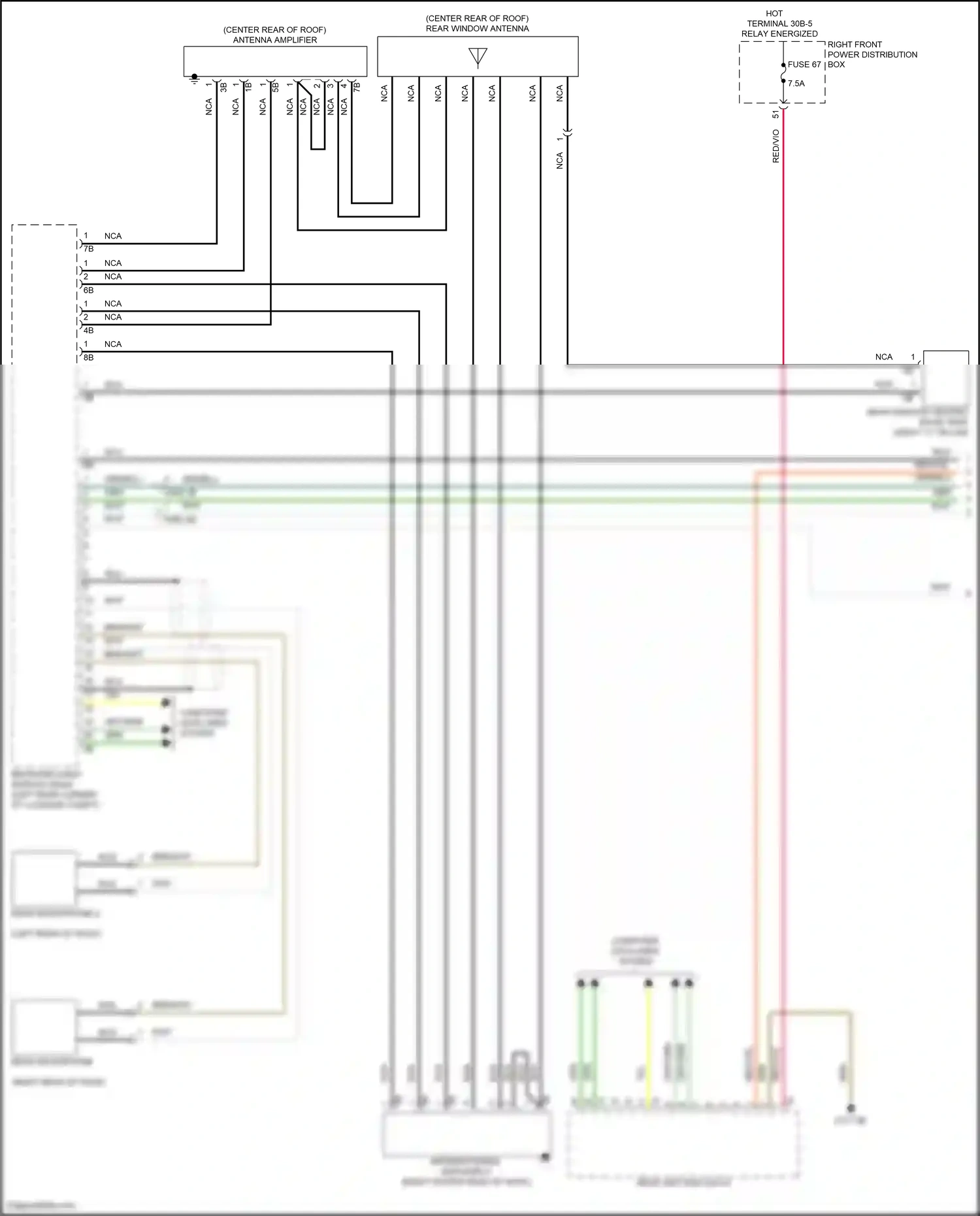 BMW i7 I (2022-2024) computer data lines system wiring diagram  (55 of 111)