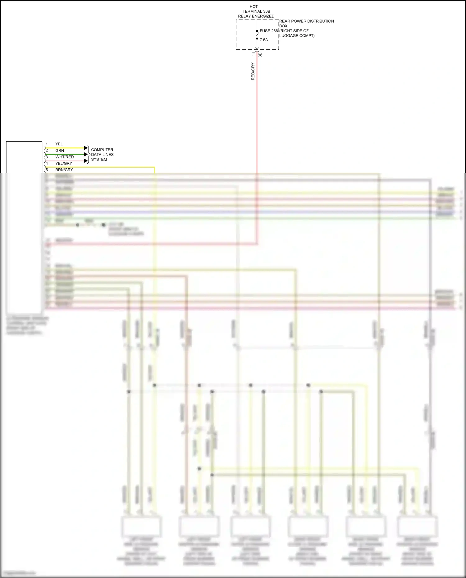 BMW i7 I (2022-2024) computer data lines system wiring diagram  (89 of 111)