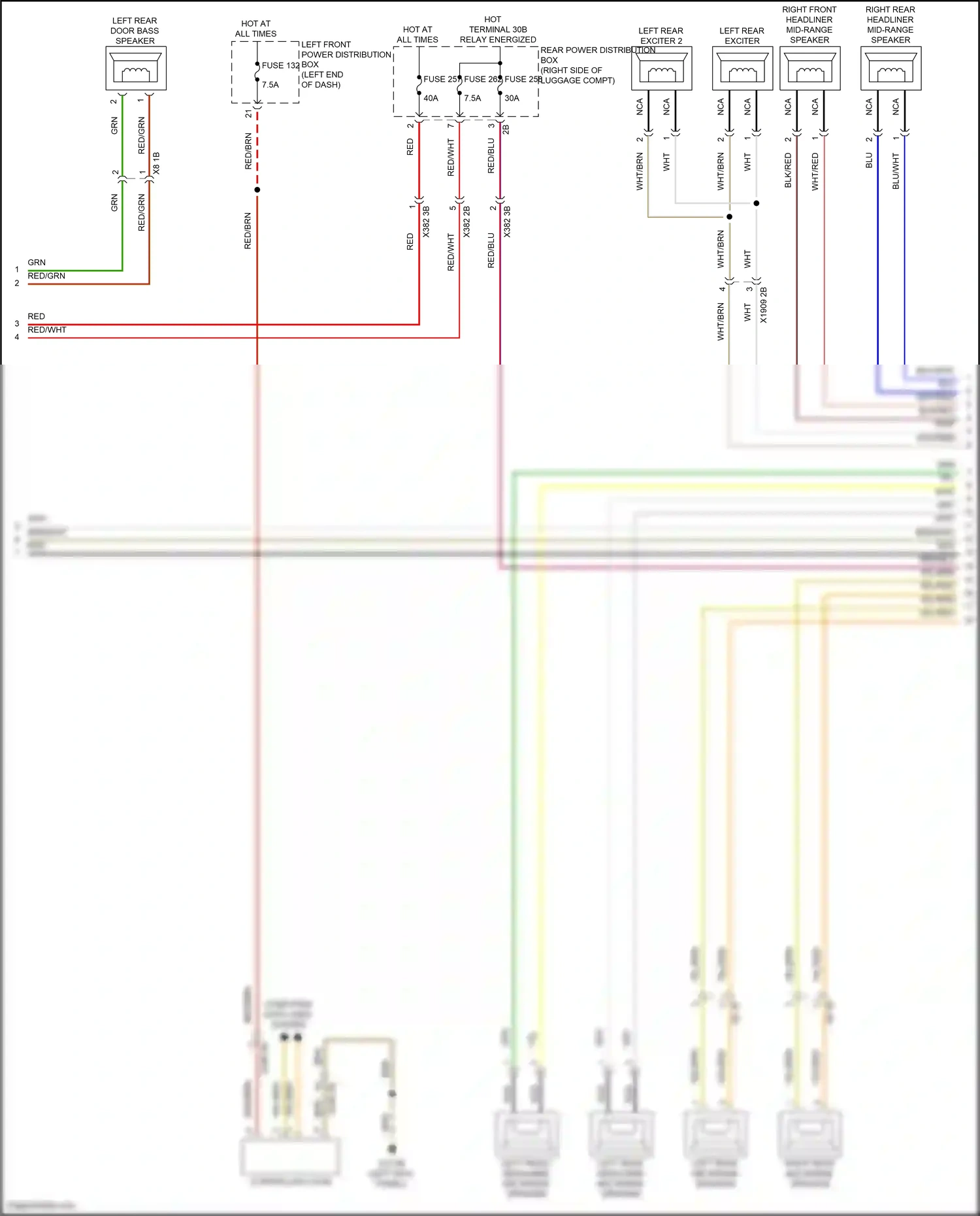 BMW i7 I (2022-2024) computer data lines system wiring diagram  (85 of 111)