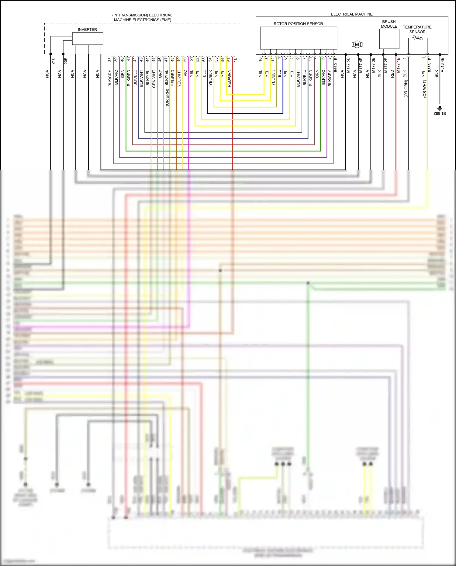 BMW i7 I (2022-2024) computer data lines system wiring diagram  (108 of 111)