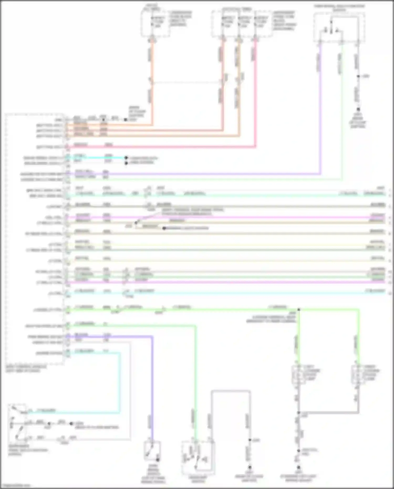 iX BMW i20 (2021-2024): Exterior lamps circuit (1 of 3)